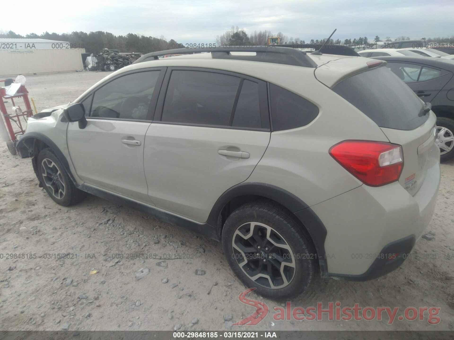 JF2GPAAC7G9330850 2016 SUBARU CROSSTREK