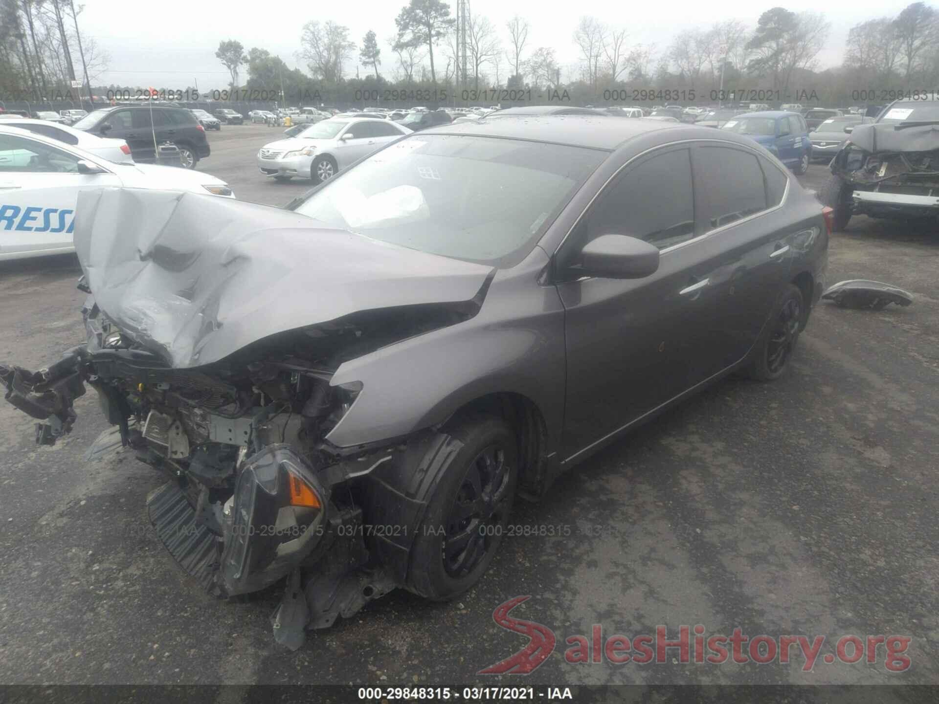 3N1AB7AP1KY404262 2019 NISSAN SENTRA