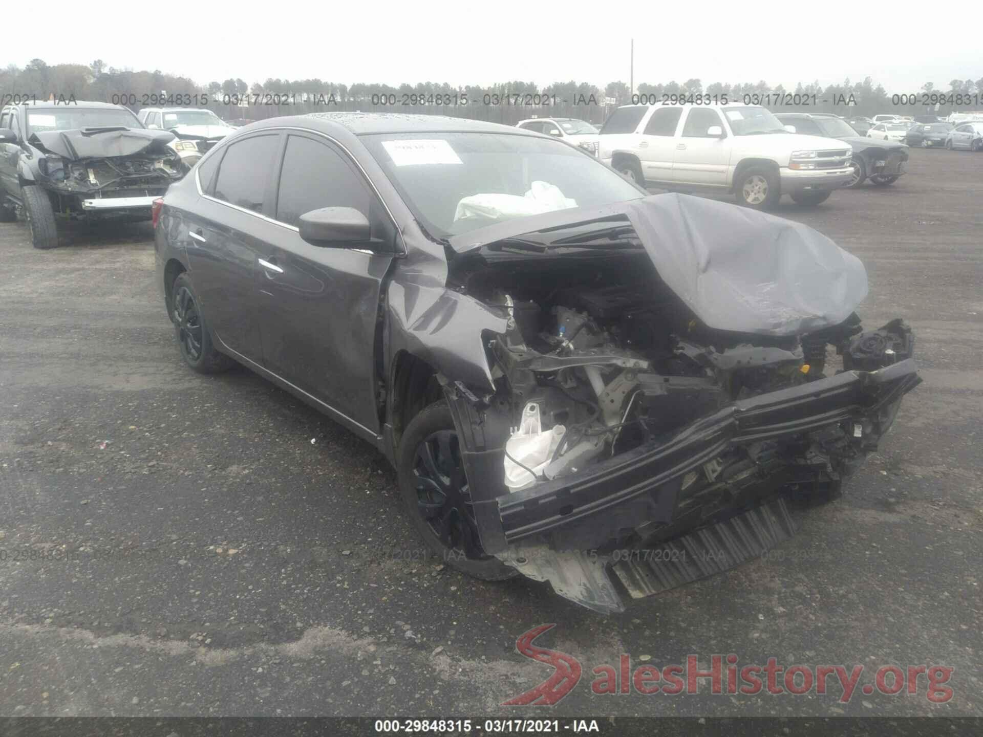 3N1AB7AP1KY404262 2019 NISSAN SENTRA