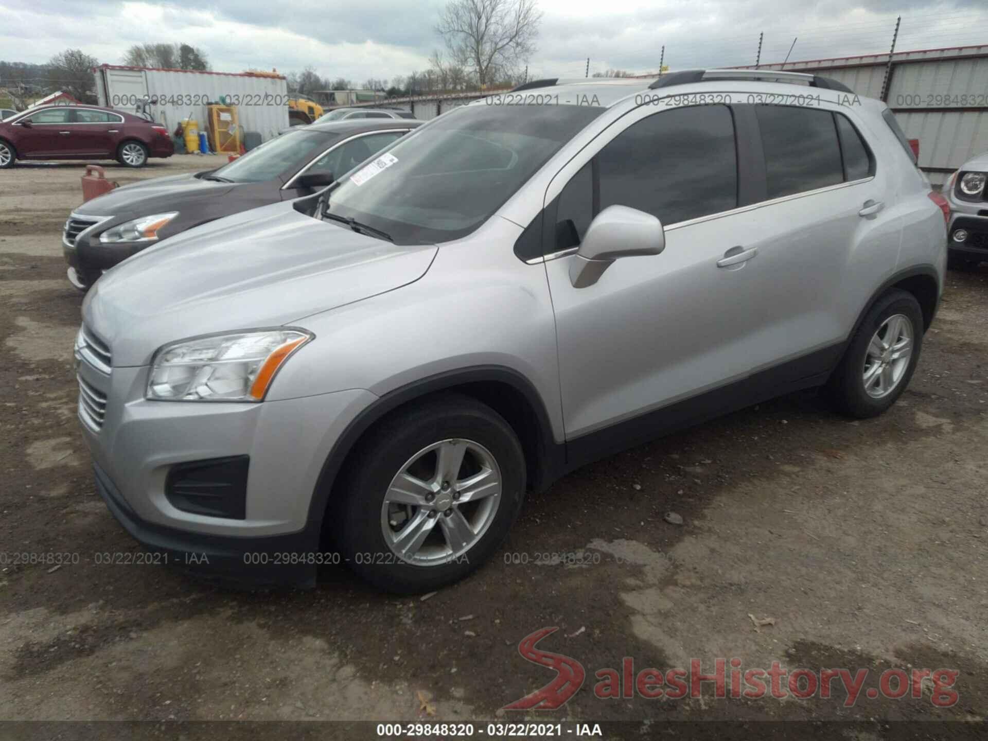 3GNCJLSB2GL276940 2016 CHEVROLET TRAX