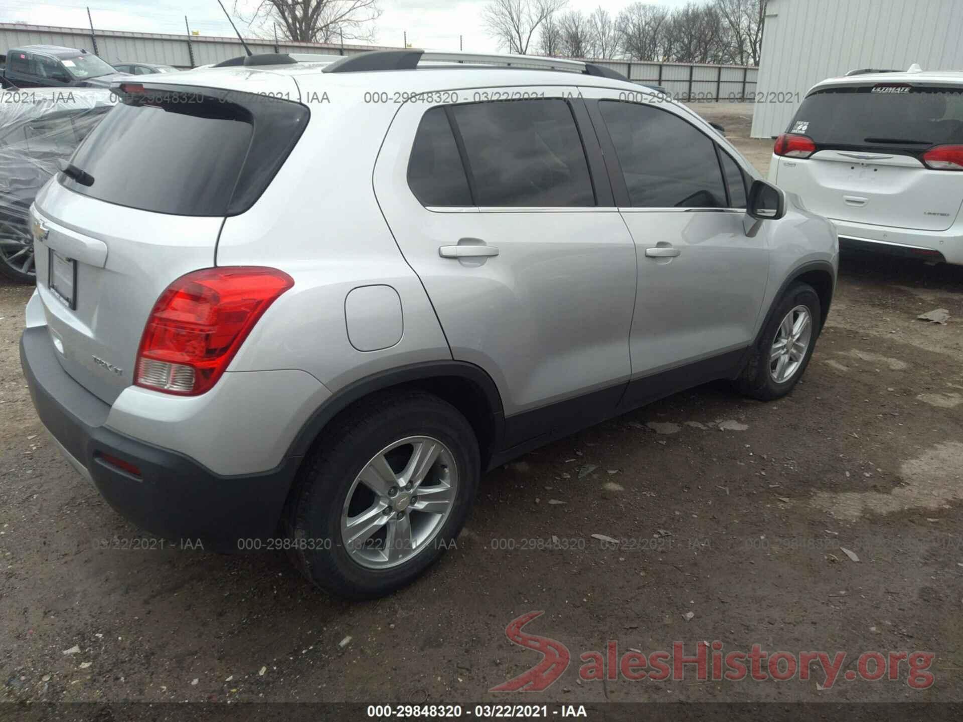 3GNCJLSB2GL276940 2016 CHEVROLET TRAX