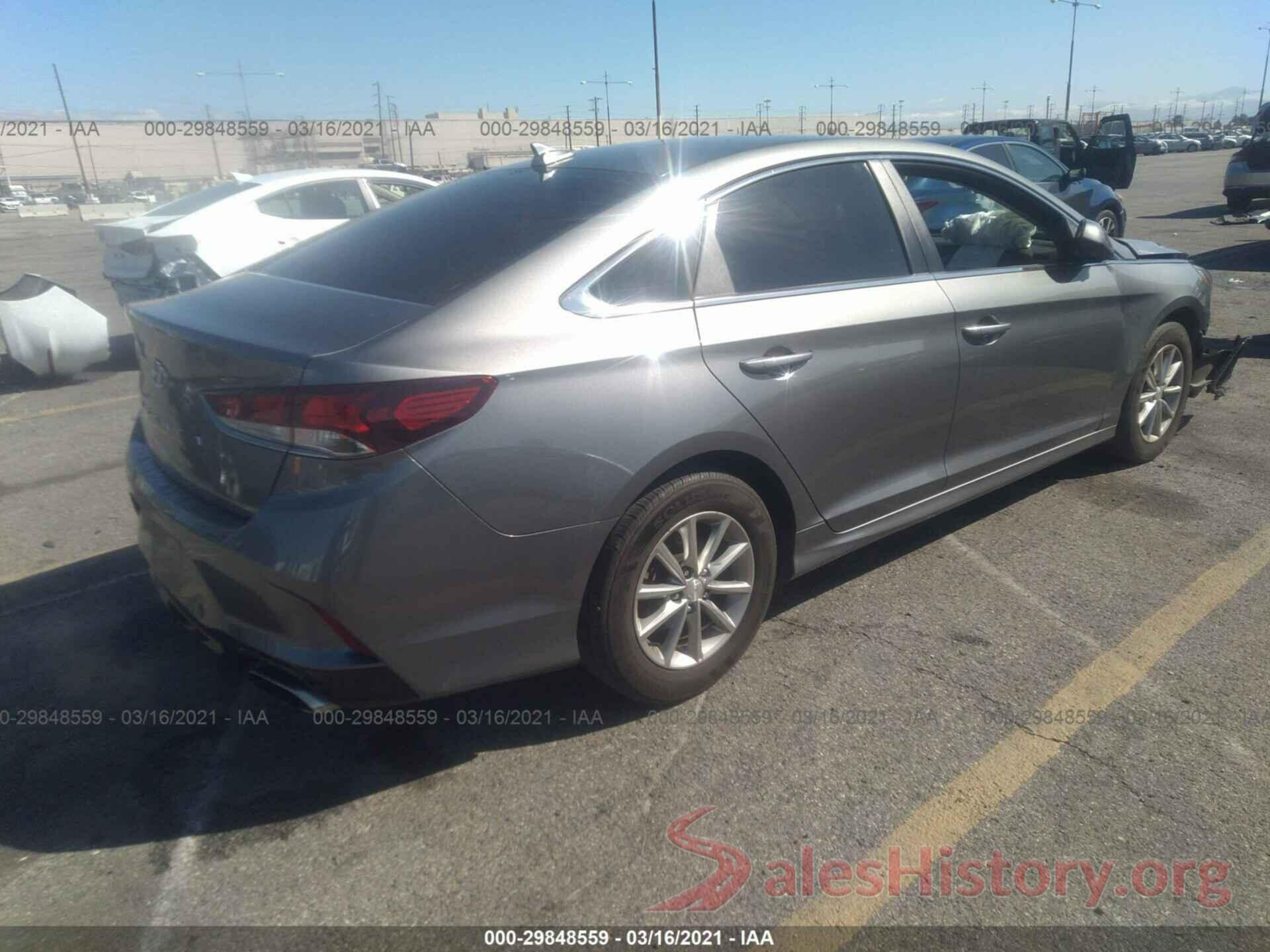 5NPE24AF7KH801010 2019 HYUNDAI SONATA