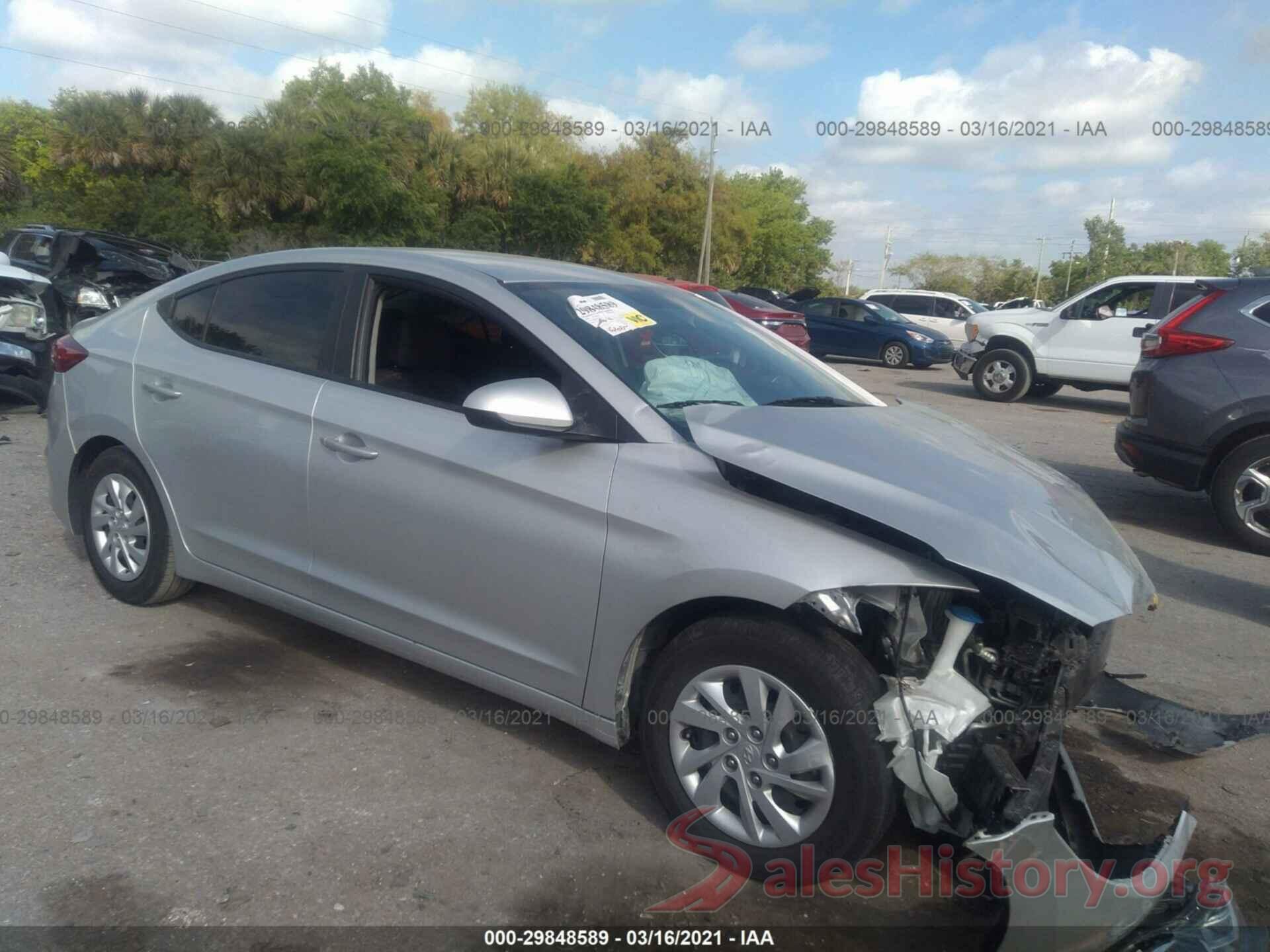 5NPD74LF7JH235553 2018 HYUNDAI ELANTRA