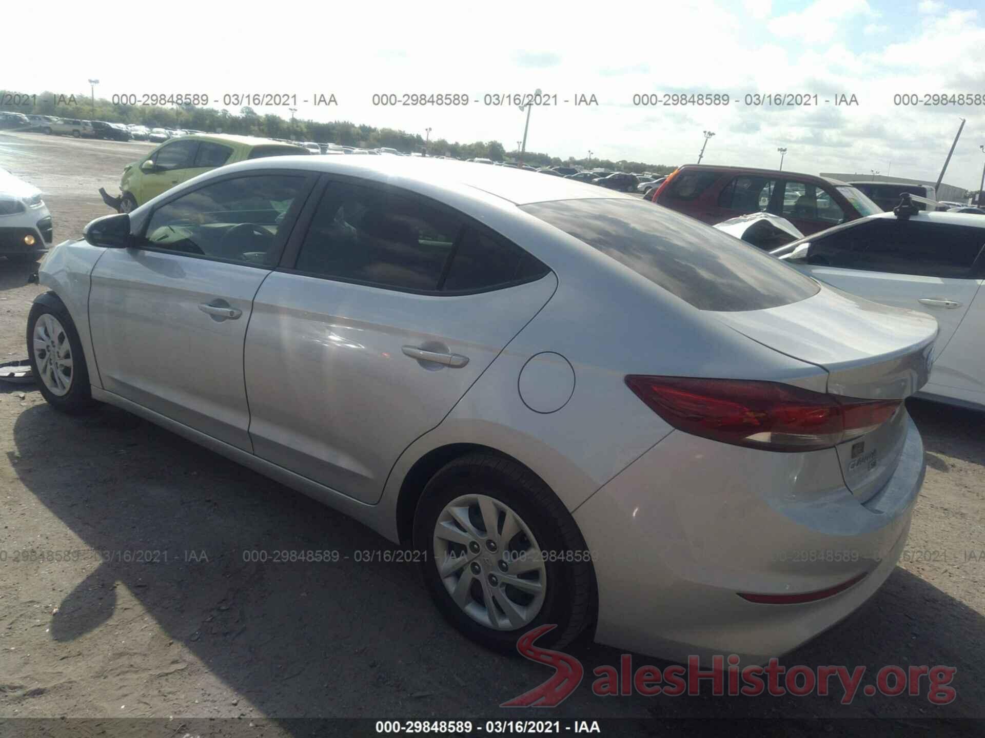 5NPD74LF7JH235553 2018 HYUNDAI ELANTRA