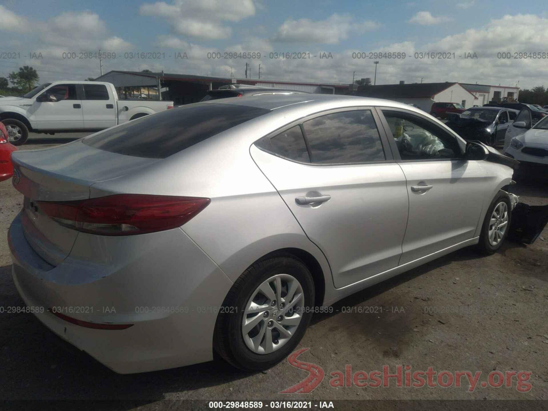 5NPD74LF7JH235553 2018 HYUNDAI ELANTRA