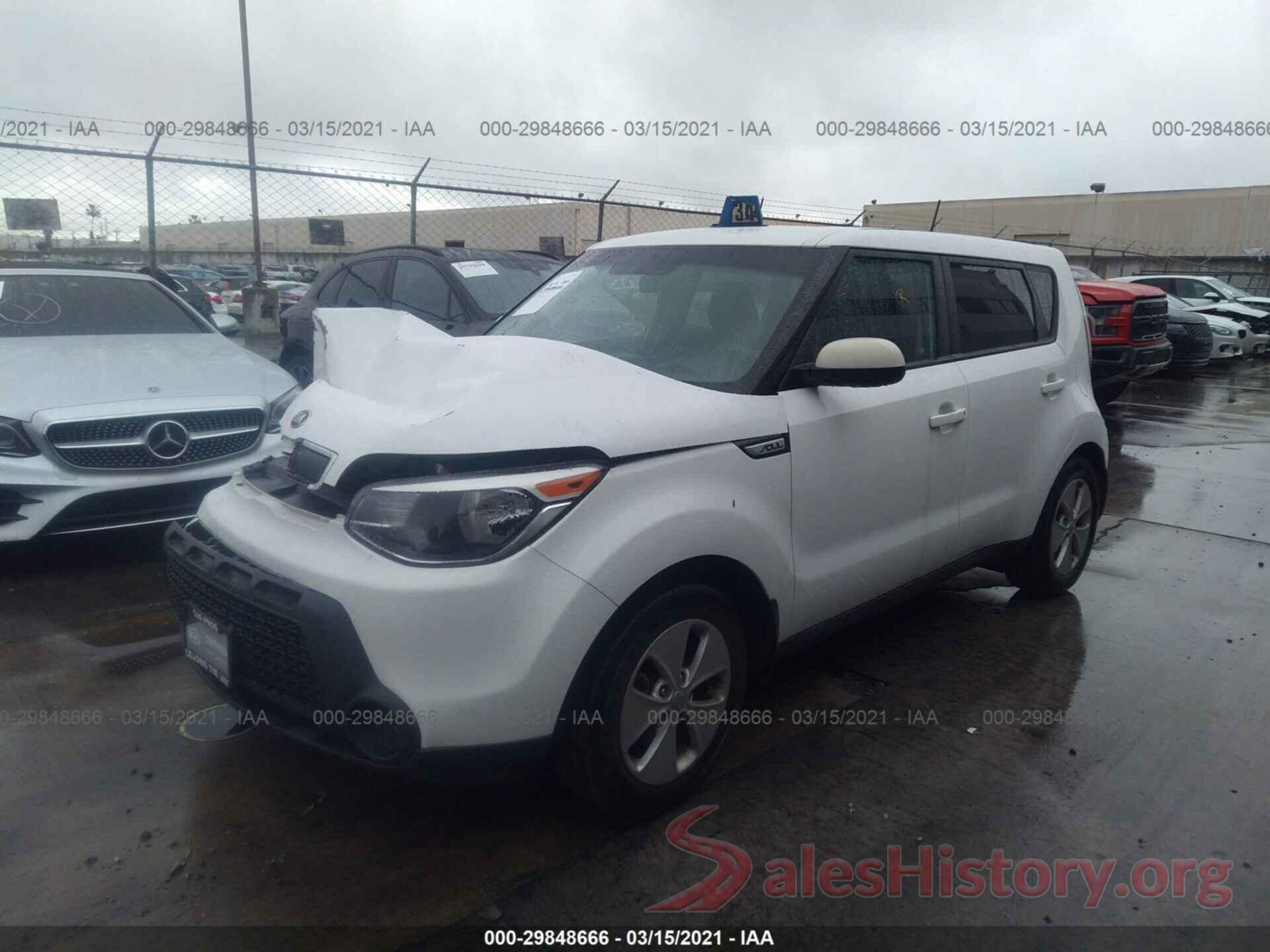 KNDJN2A20G7270736 2016 KIA SOUL