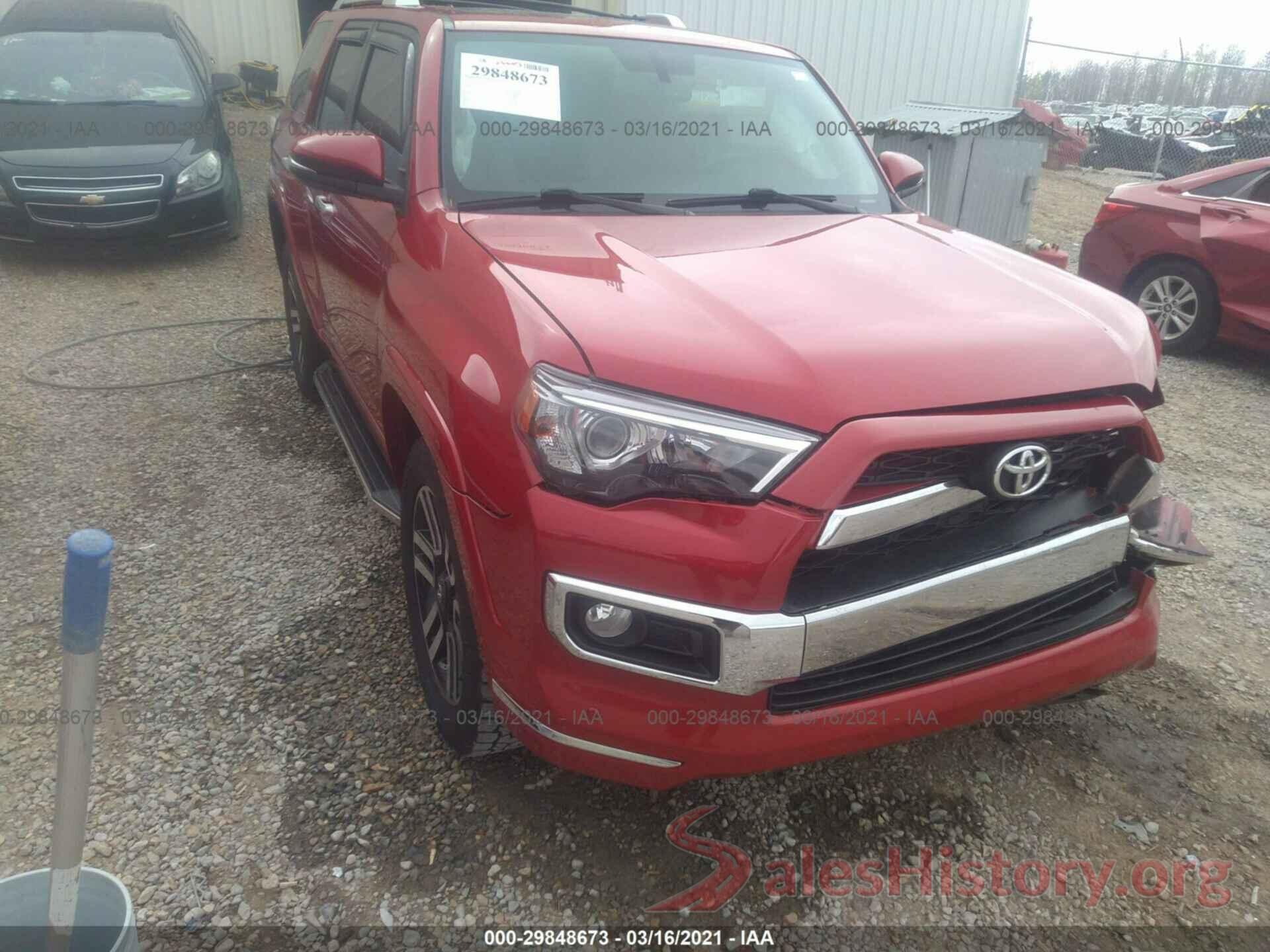 JTEBU5JRXH5435187 2017 TOYOTA 4RUNNER