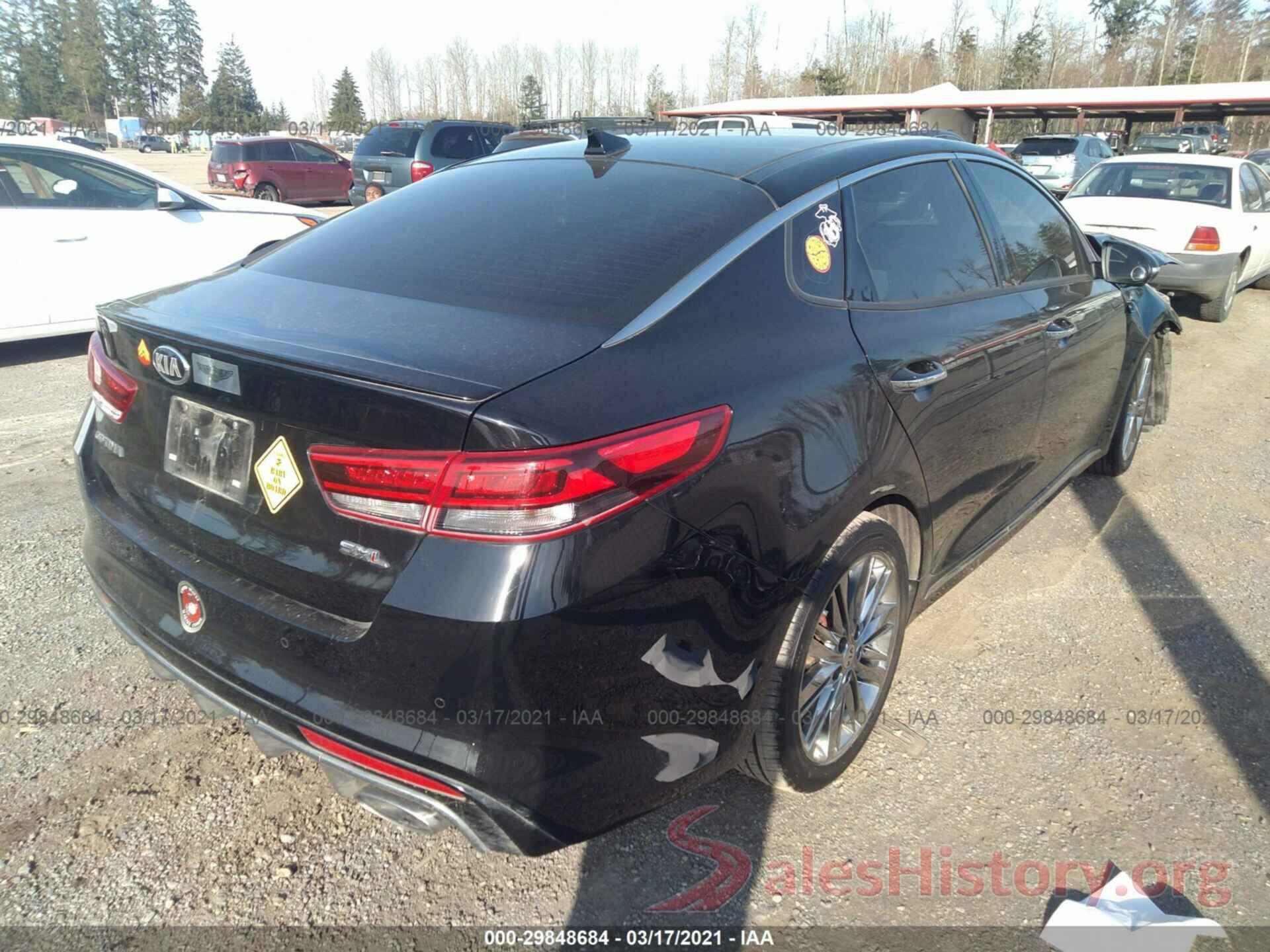 5XXGV4L28JG237419 2018 KIA OPTIMA