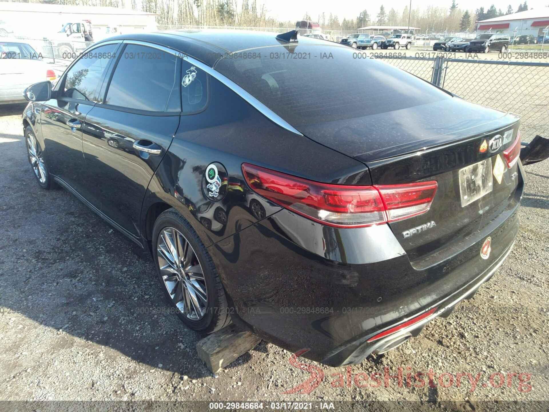 5XXGV4L28JG237419 2018 KIA OPTIMA