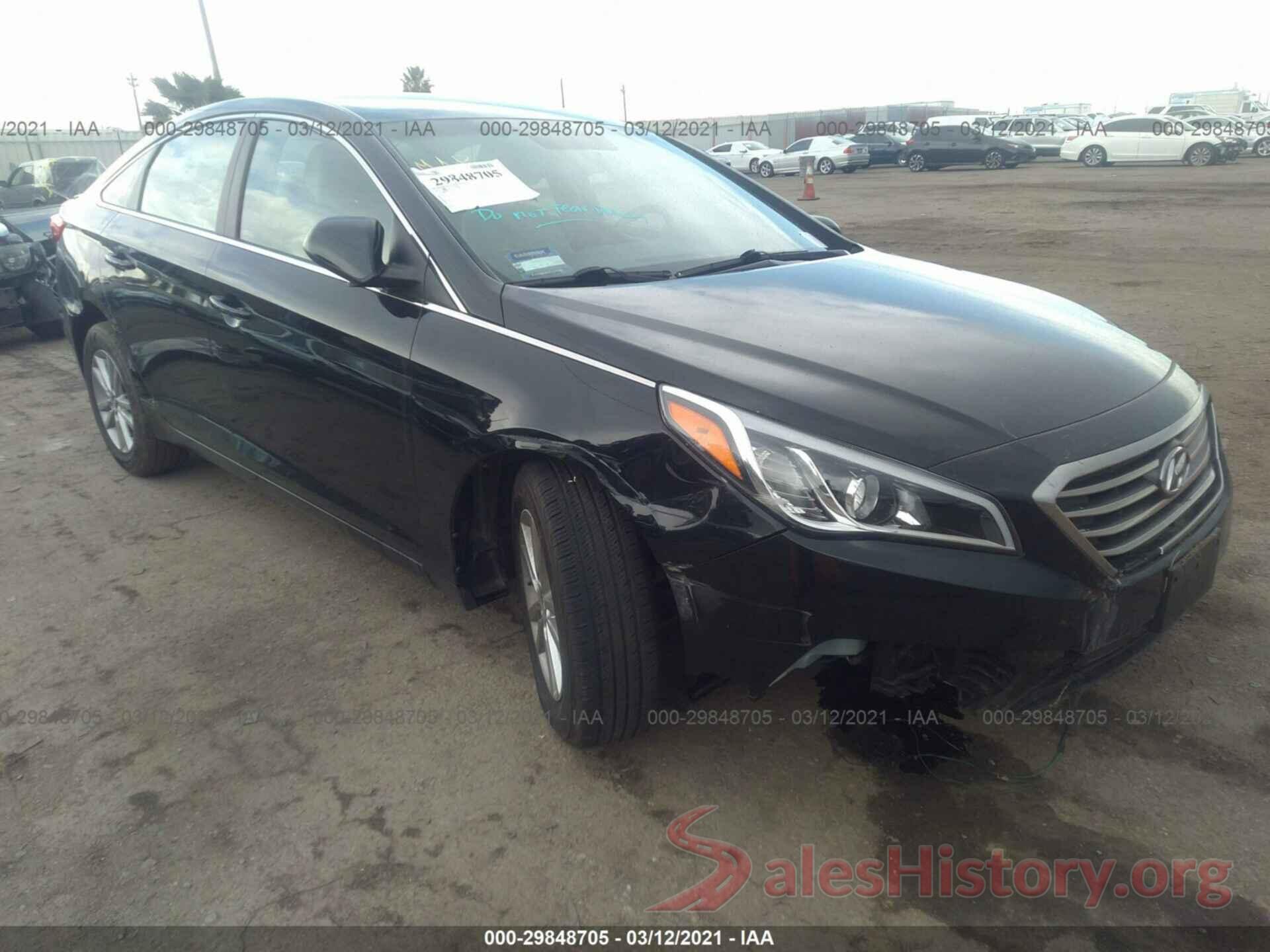 5NPE24AF0HH501561 2017 HYUNDAI SONATA