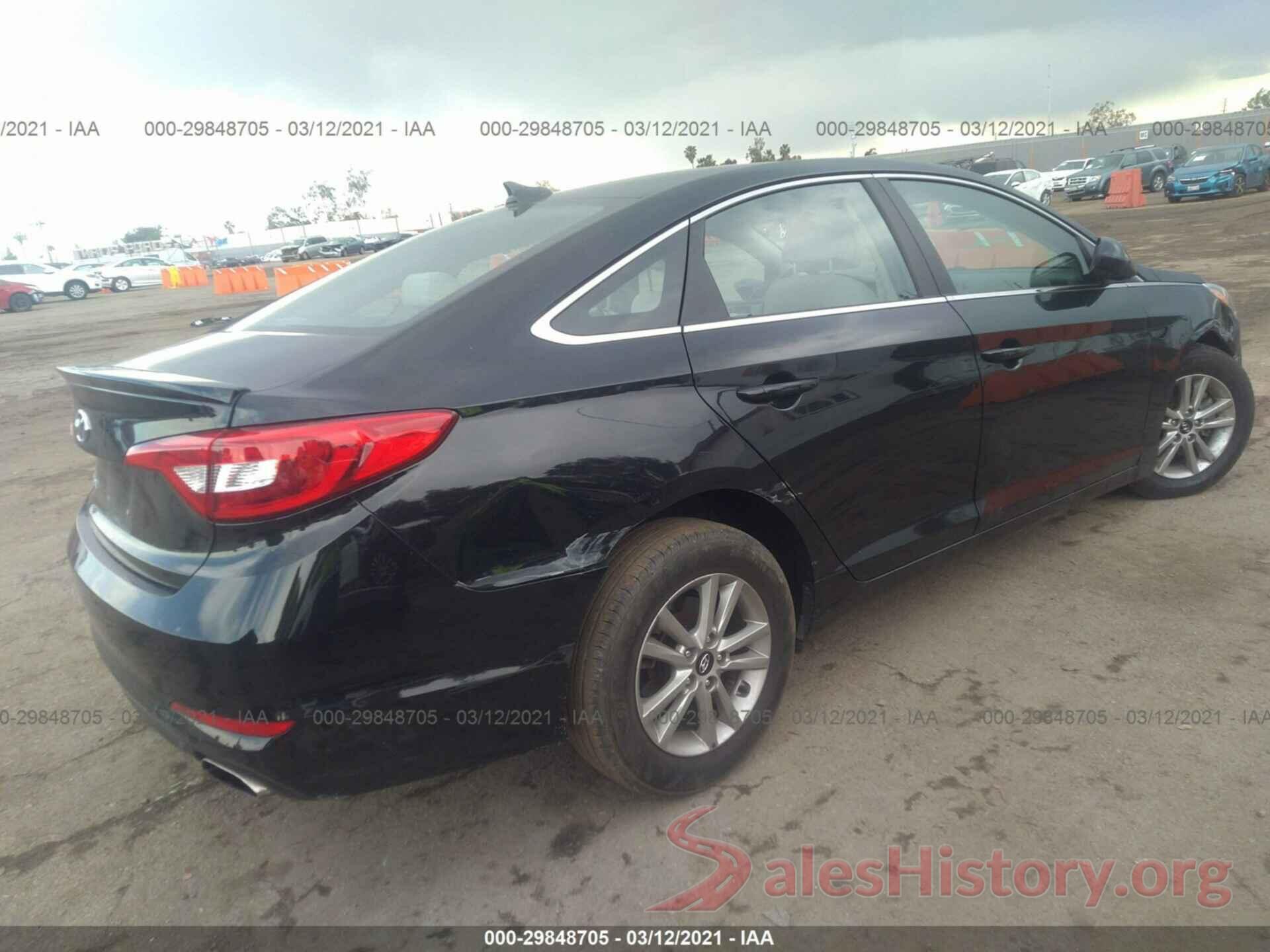 5NPE24AF0HH501561 2017 HYUNDAI SONATA