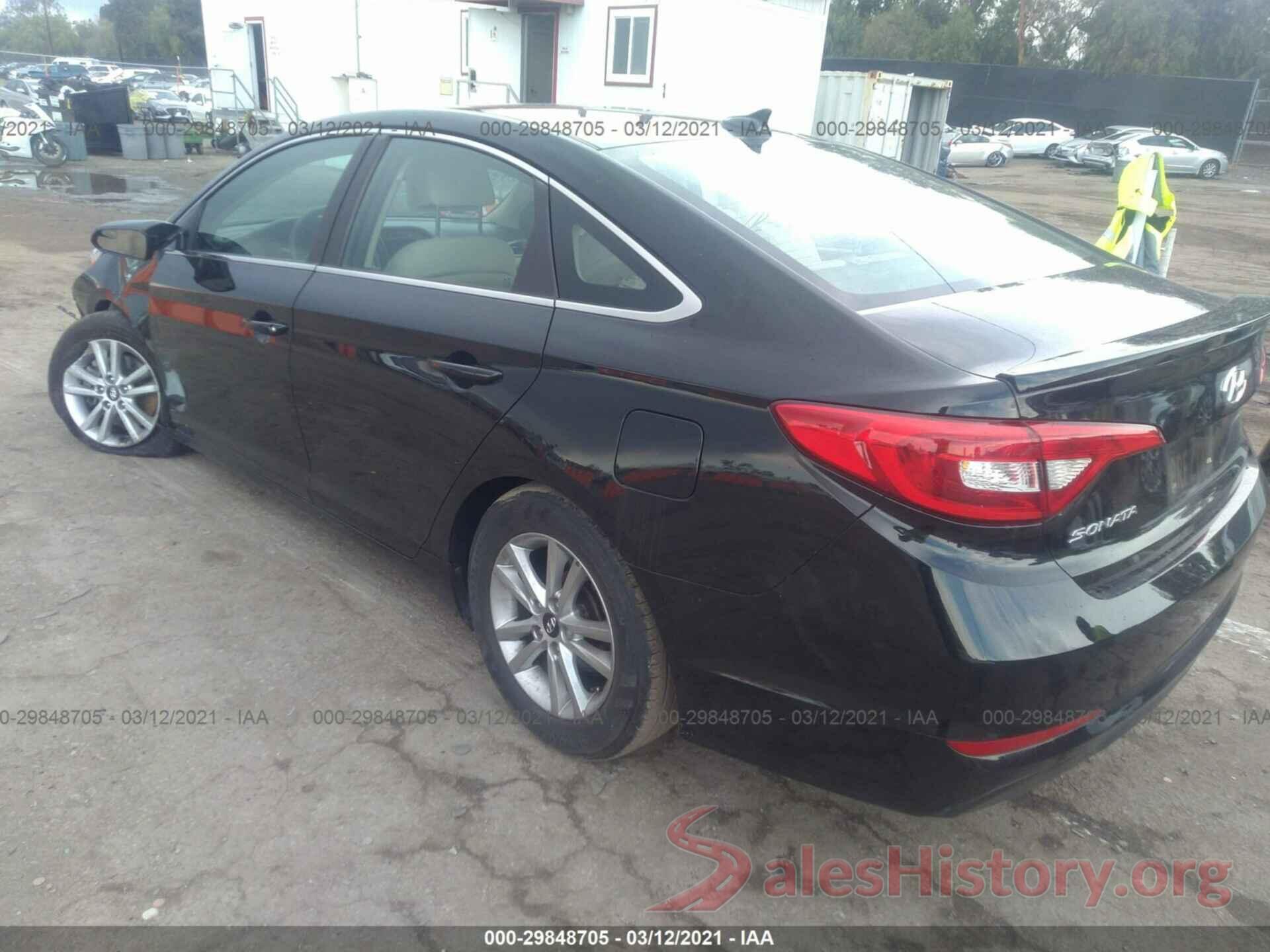 5NPE24AF0HH501561 2017 HYUNDAI SONATA