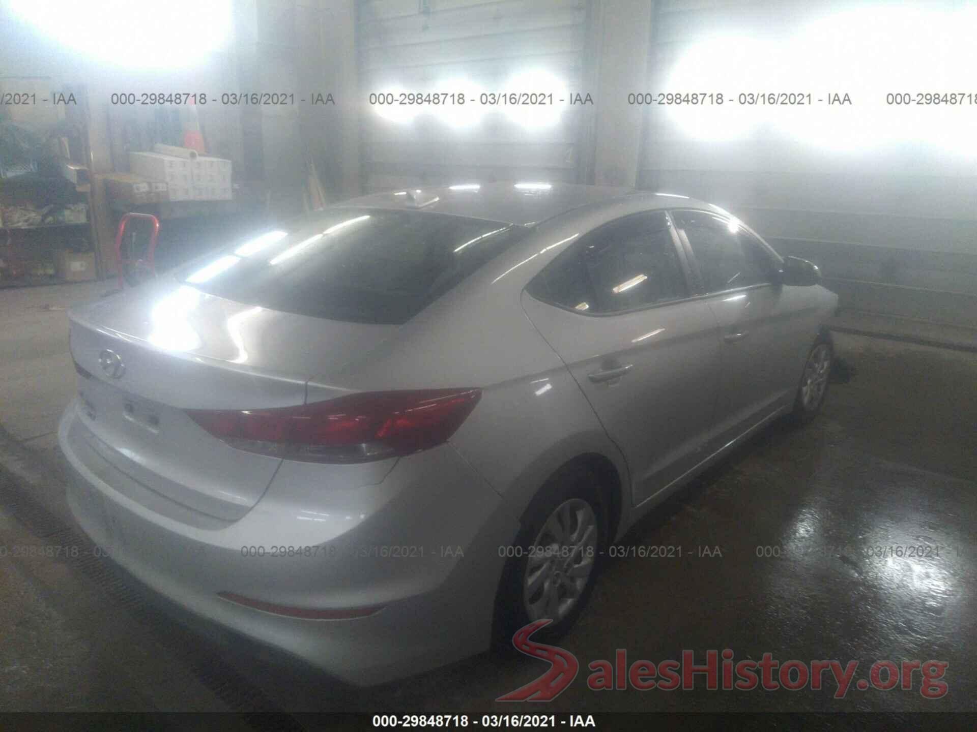 5NPD74LF0HH131710 2017 HYUNDAI ELANTRA