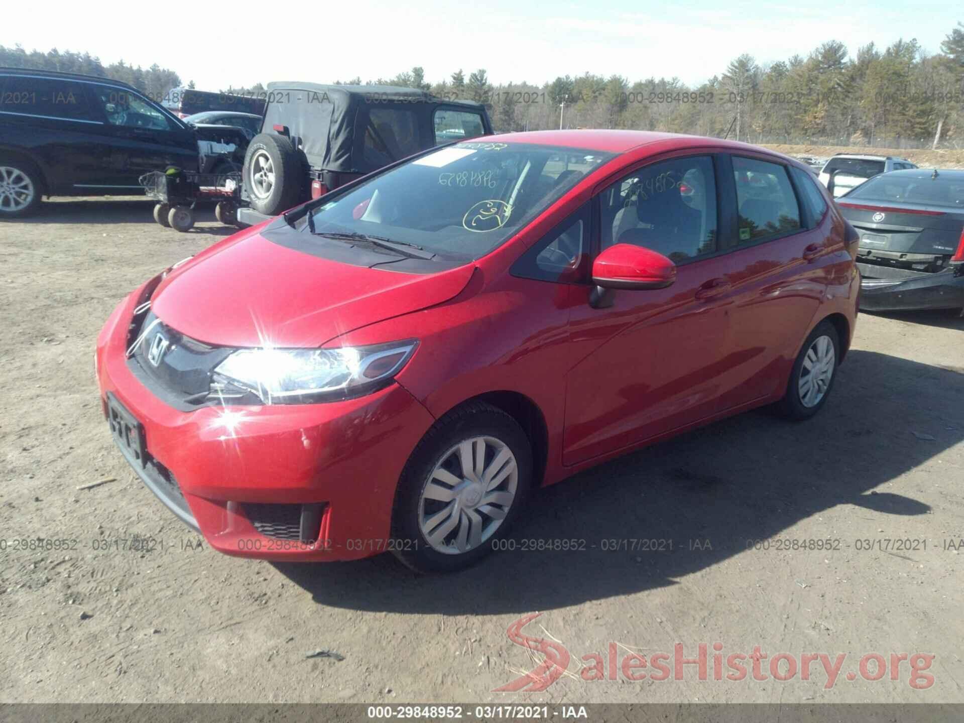 JHMGK5H51HS005535 2017 HONDA FIT