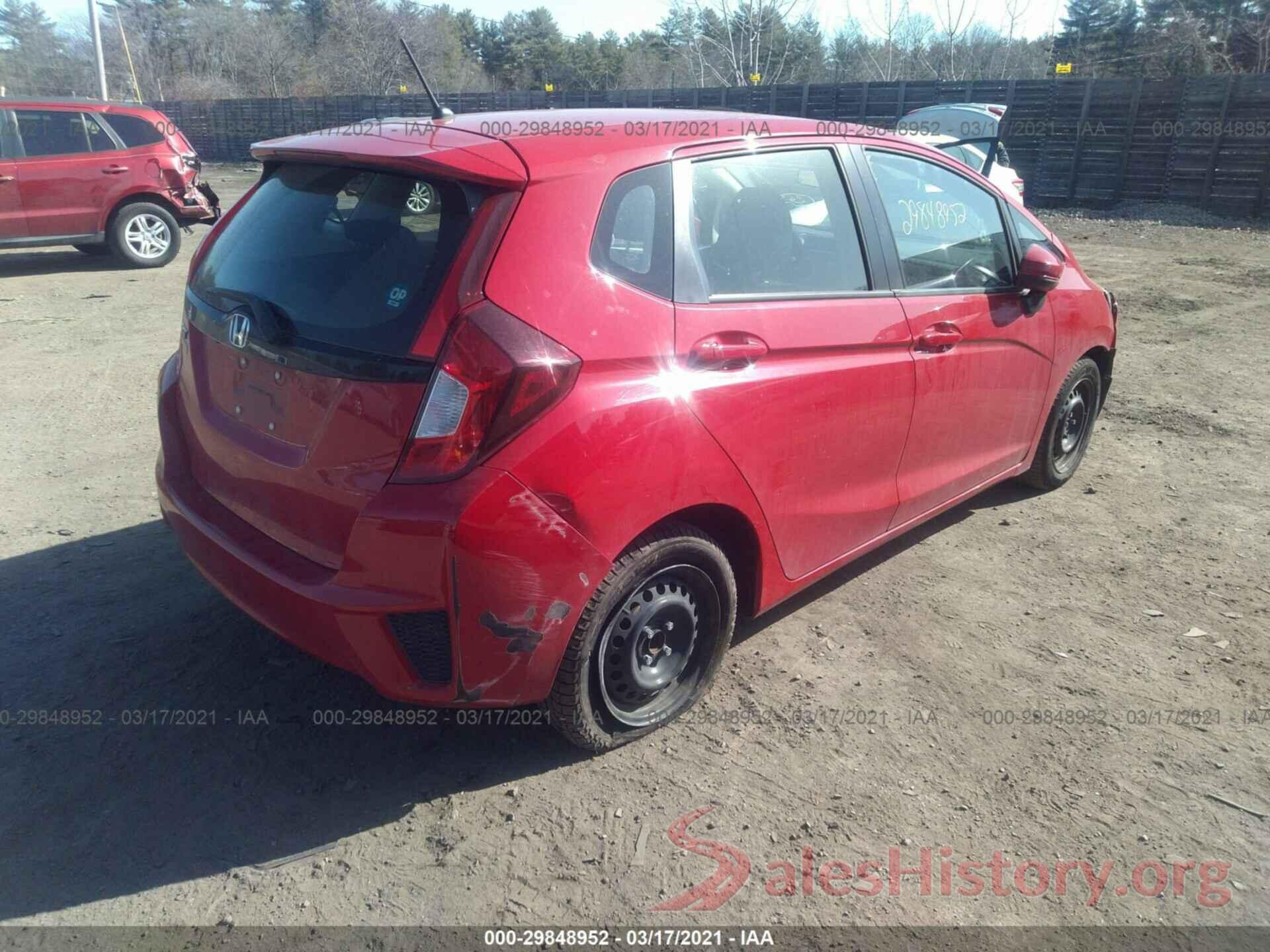 JHMGK5H51HS005535 2017 HONDA FIT