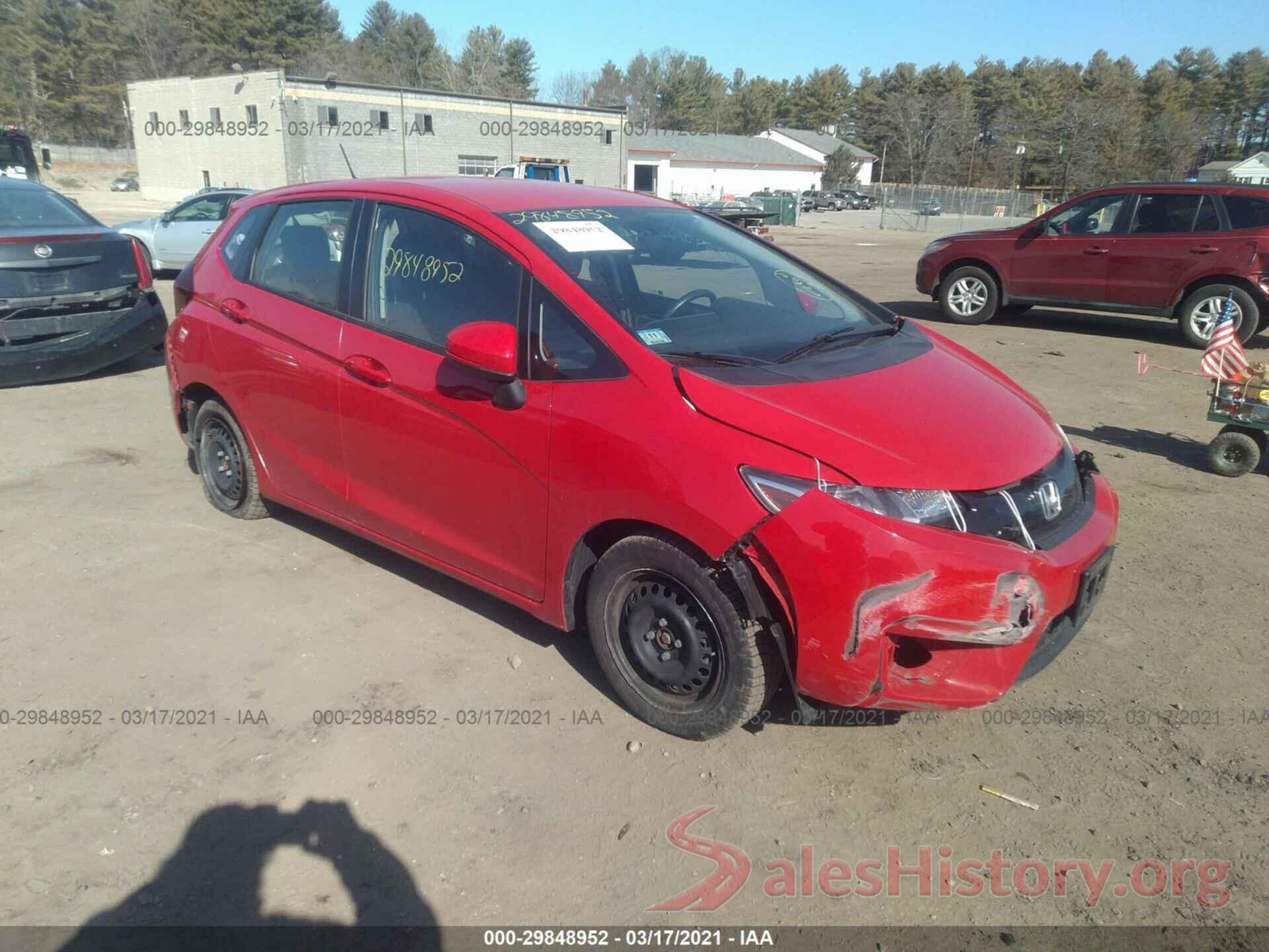 JHMGK5H51HS005535 2017 HONDA FIT