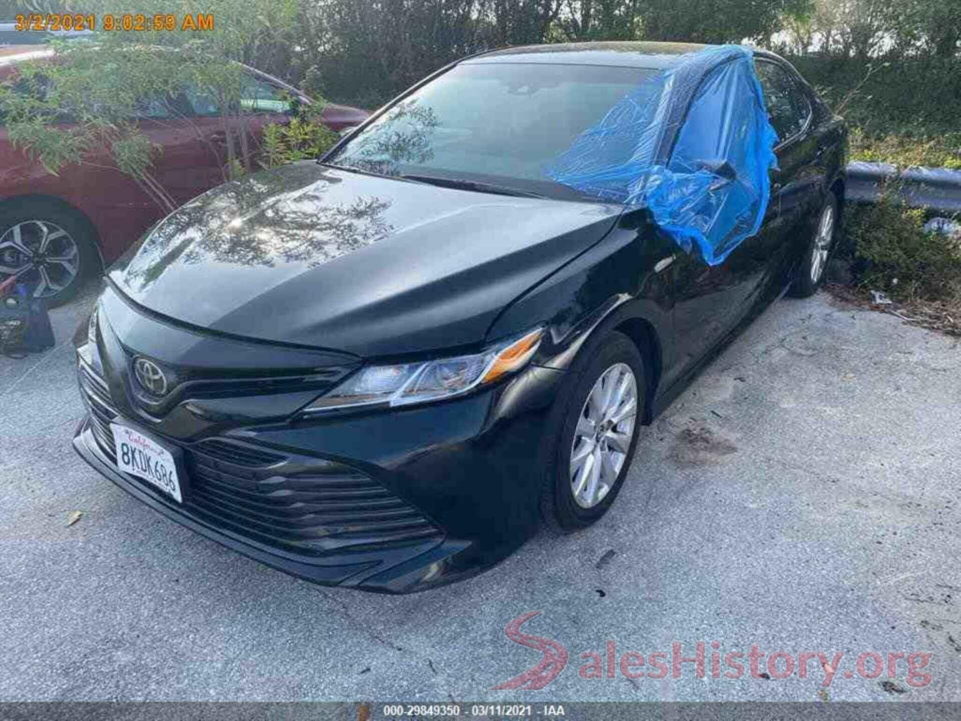 4T1B11HK8KU238753 2019 TOYOTA CAMRY