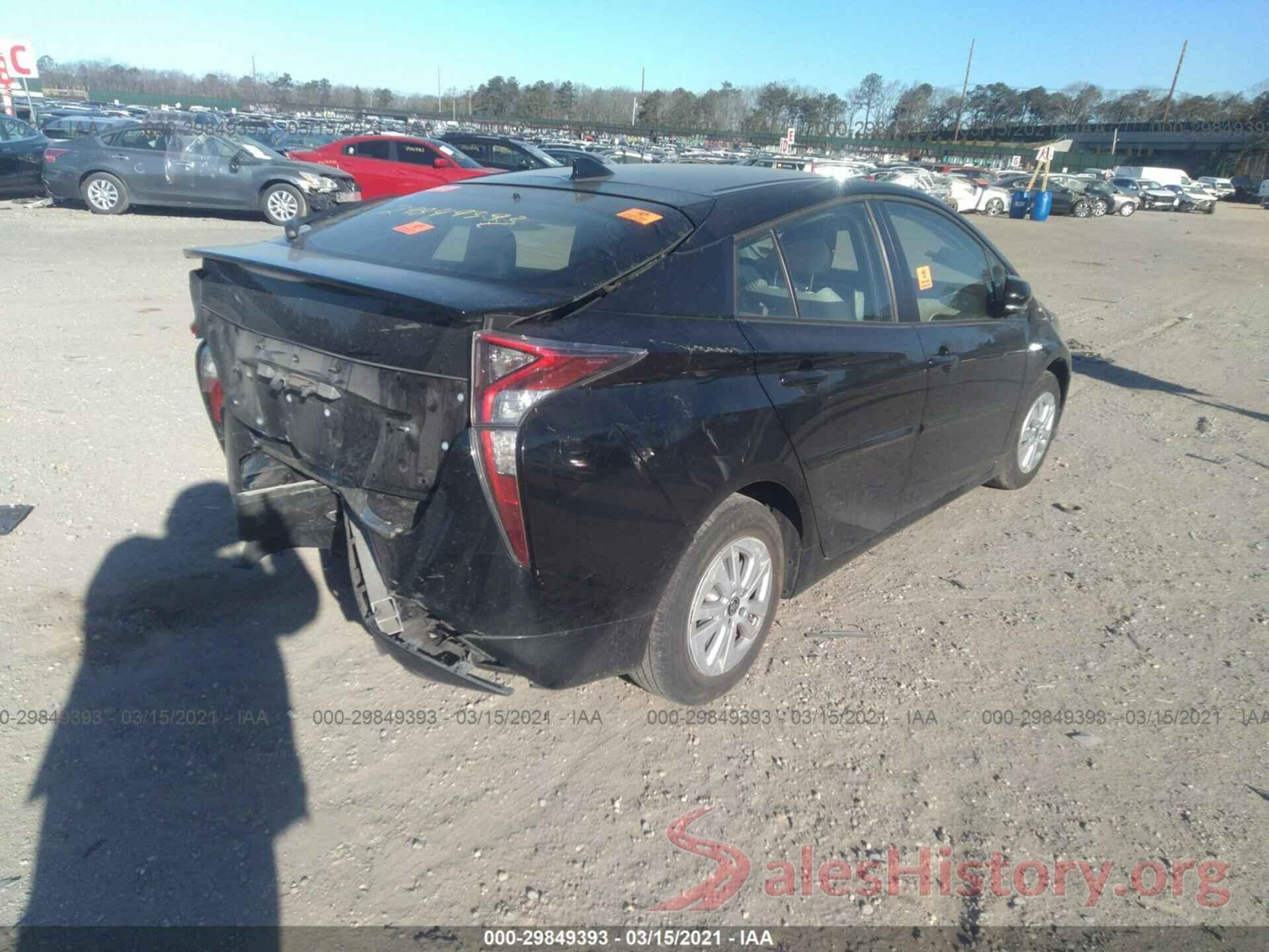 JTDKBRFU9G3508882 2016 TOYOTA PRIUS