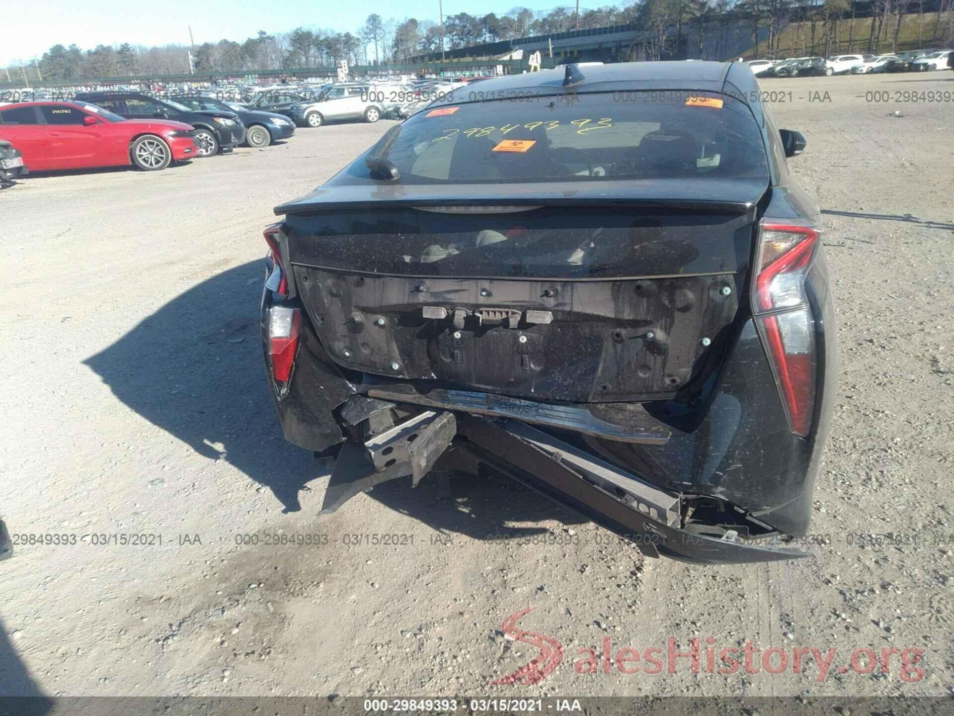 JTDKBRFU9G3508882 2016 TOYOTA PRIUS