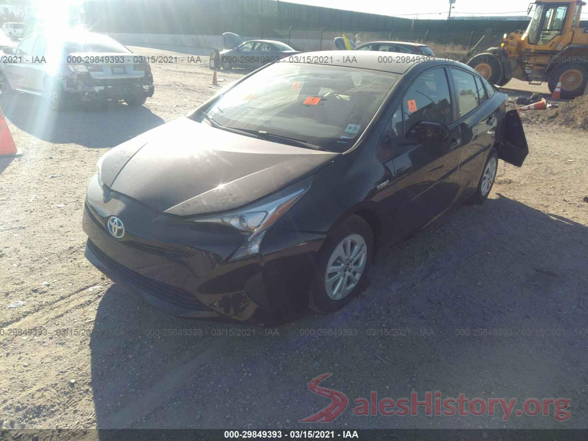 JTDKBRFU9G3508882 2016 TOYOTA PRIUS