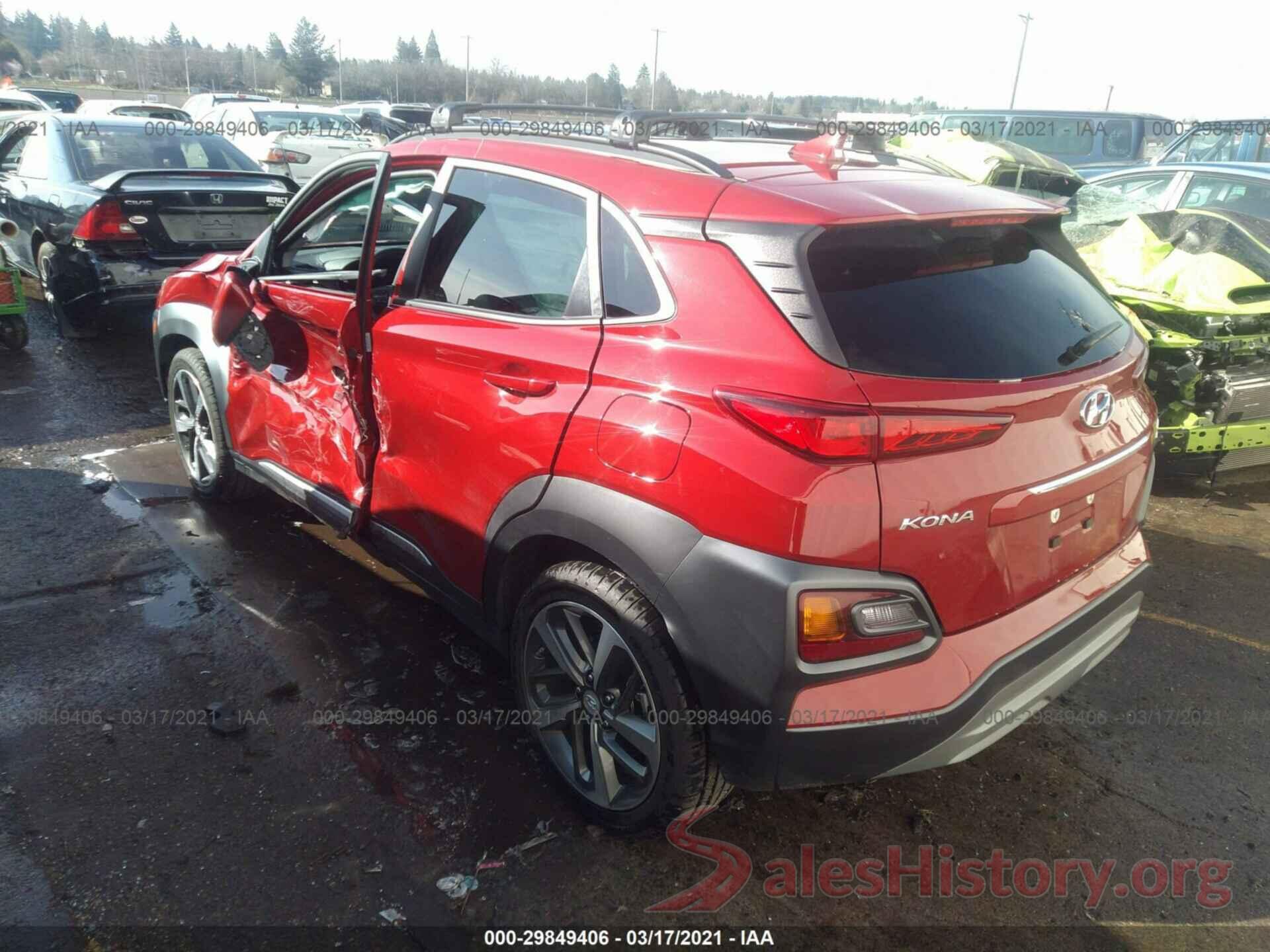 KM8K3CA5XMU599334 2021 HYUNDAI KONA