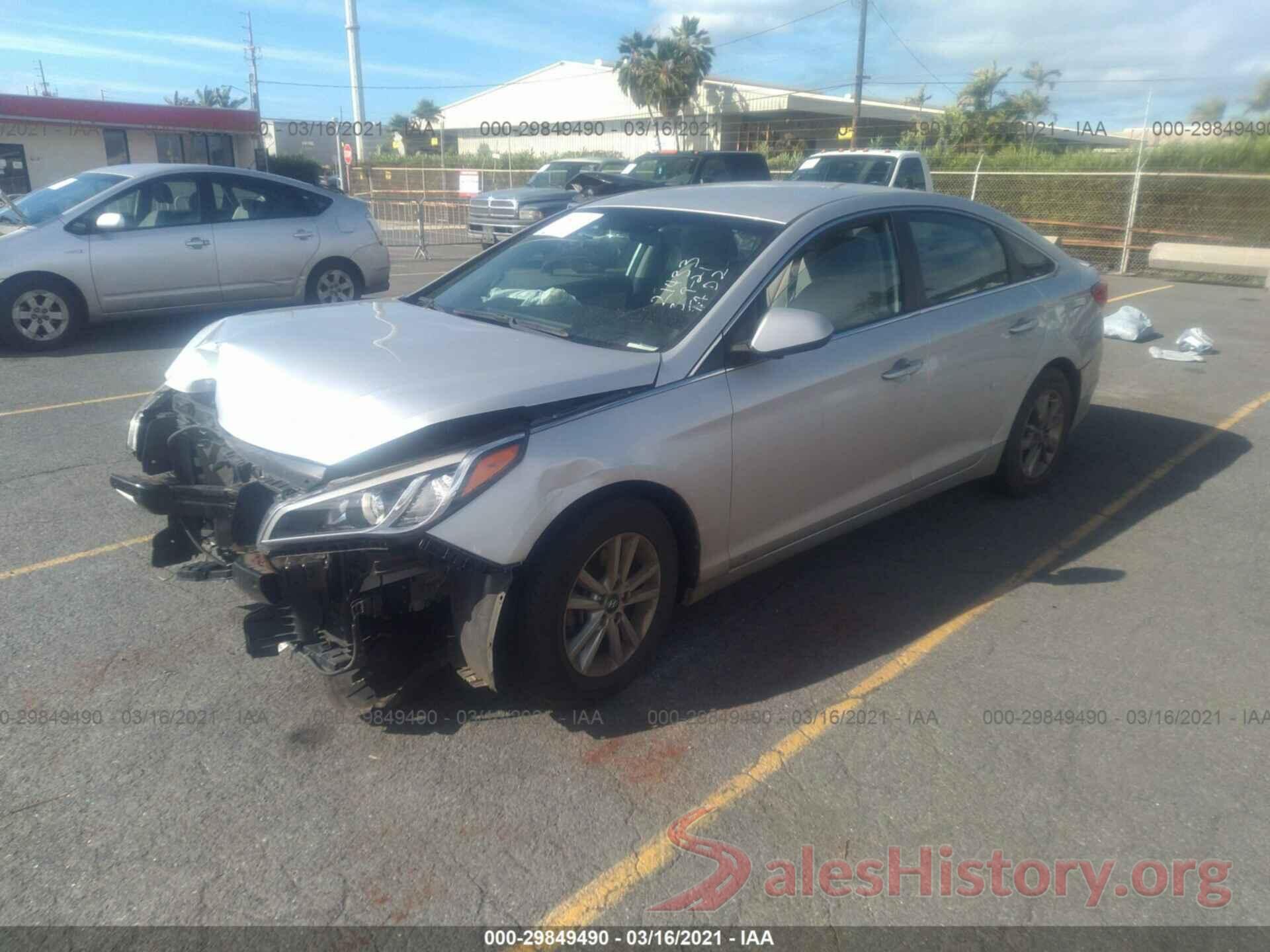 5NPE24AF5HH504519 2017 HYUNDAI SONATA