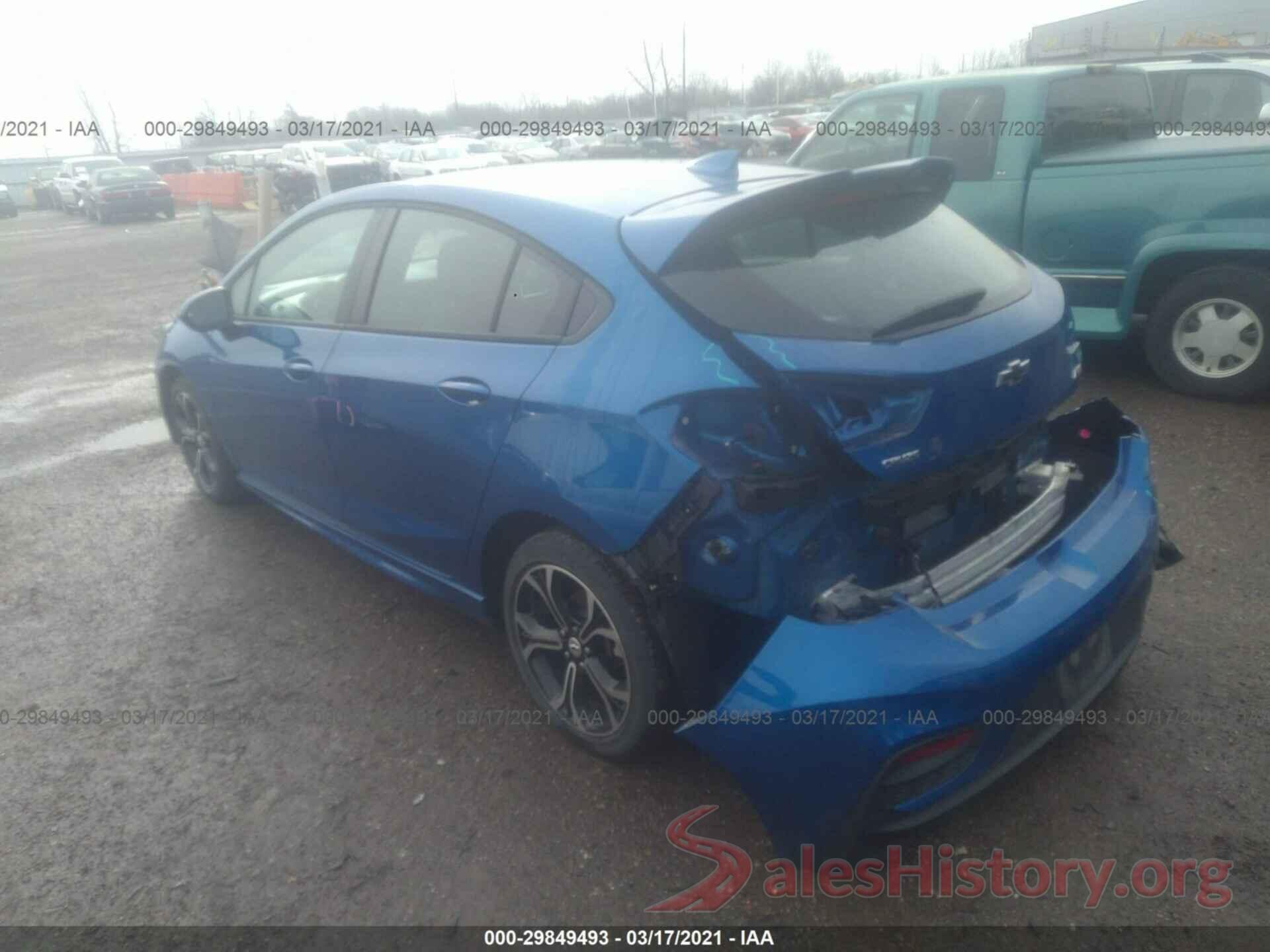 3G1BE6SM5KS530319 2019 CHEVROLET CRUZE