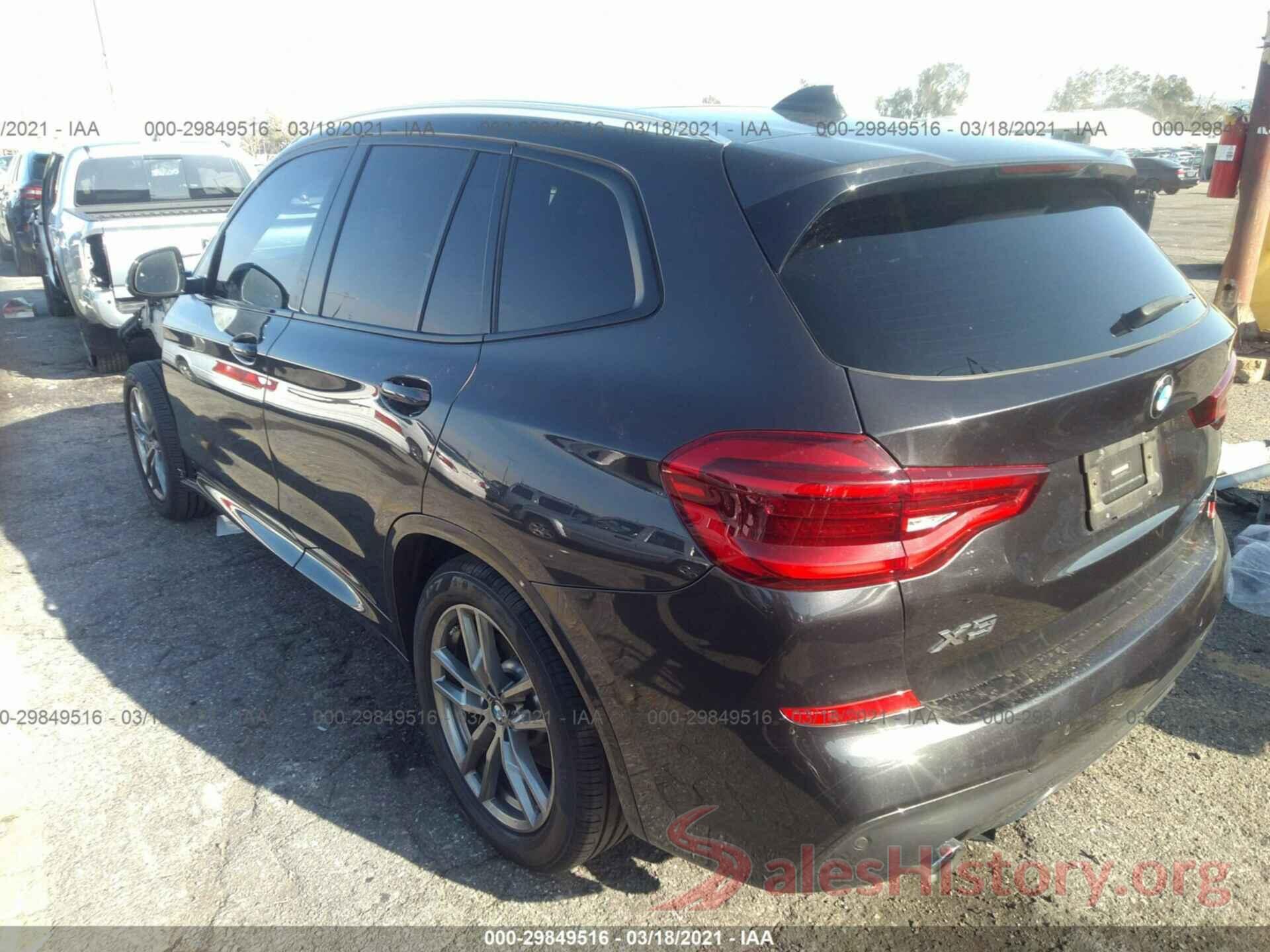 5UXTR7C5XKLR44410 2019 BMW X3