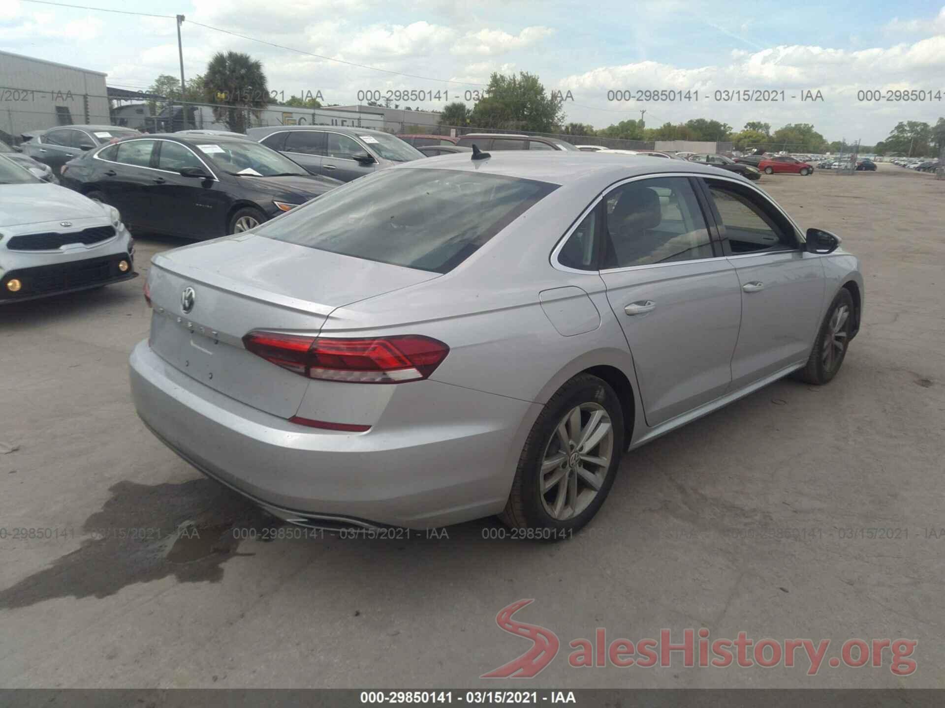 1VWSA7A38LC010167 2020 VOLKSWAGEN PASSAT