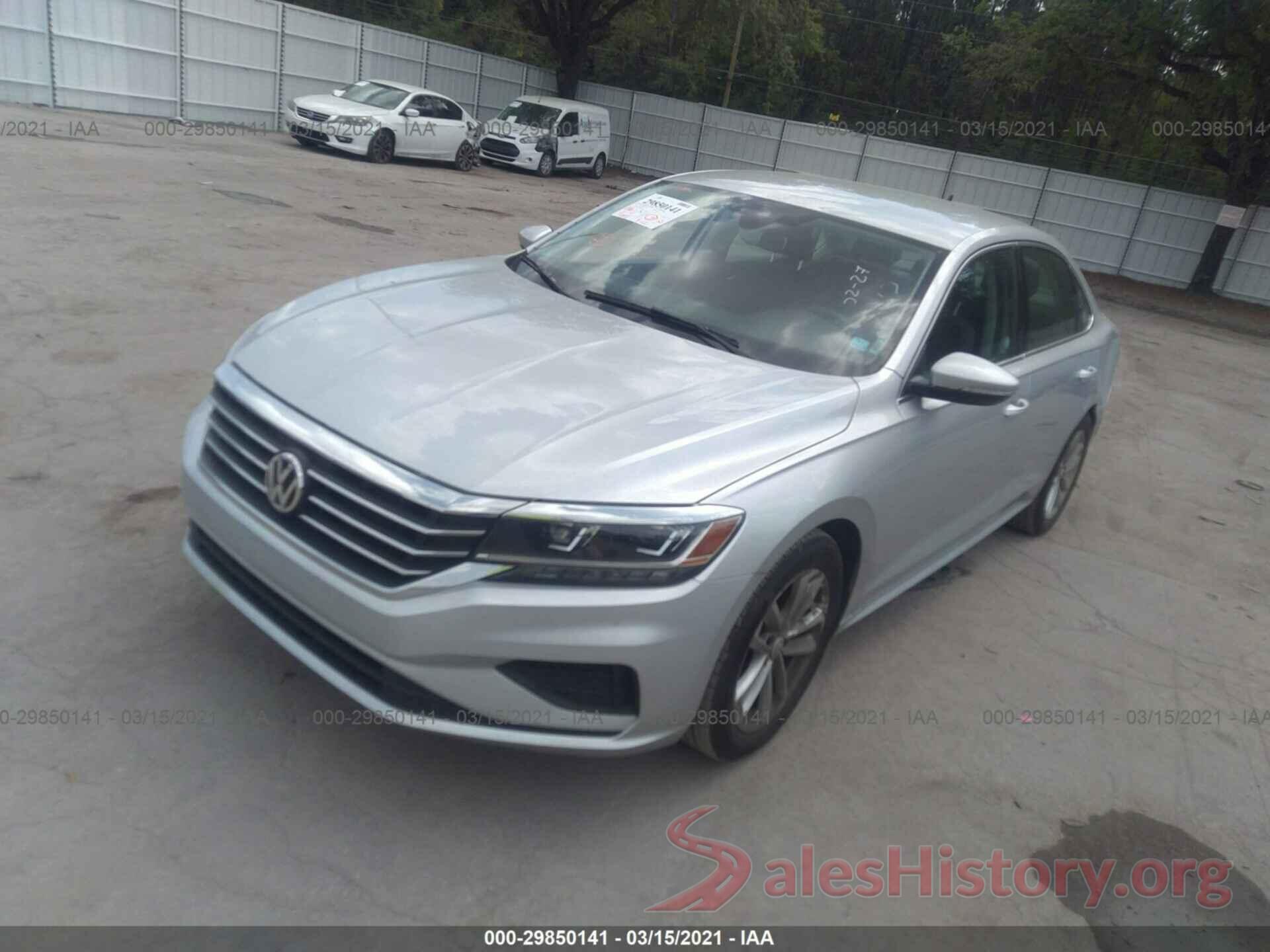 1VWSA7A38LC010167 2020 VOLKSWAGEN PASSAT