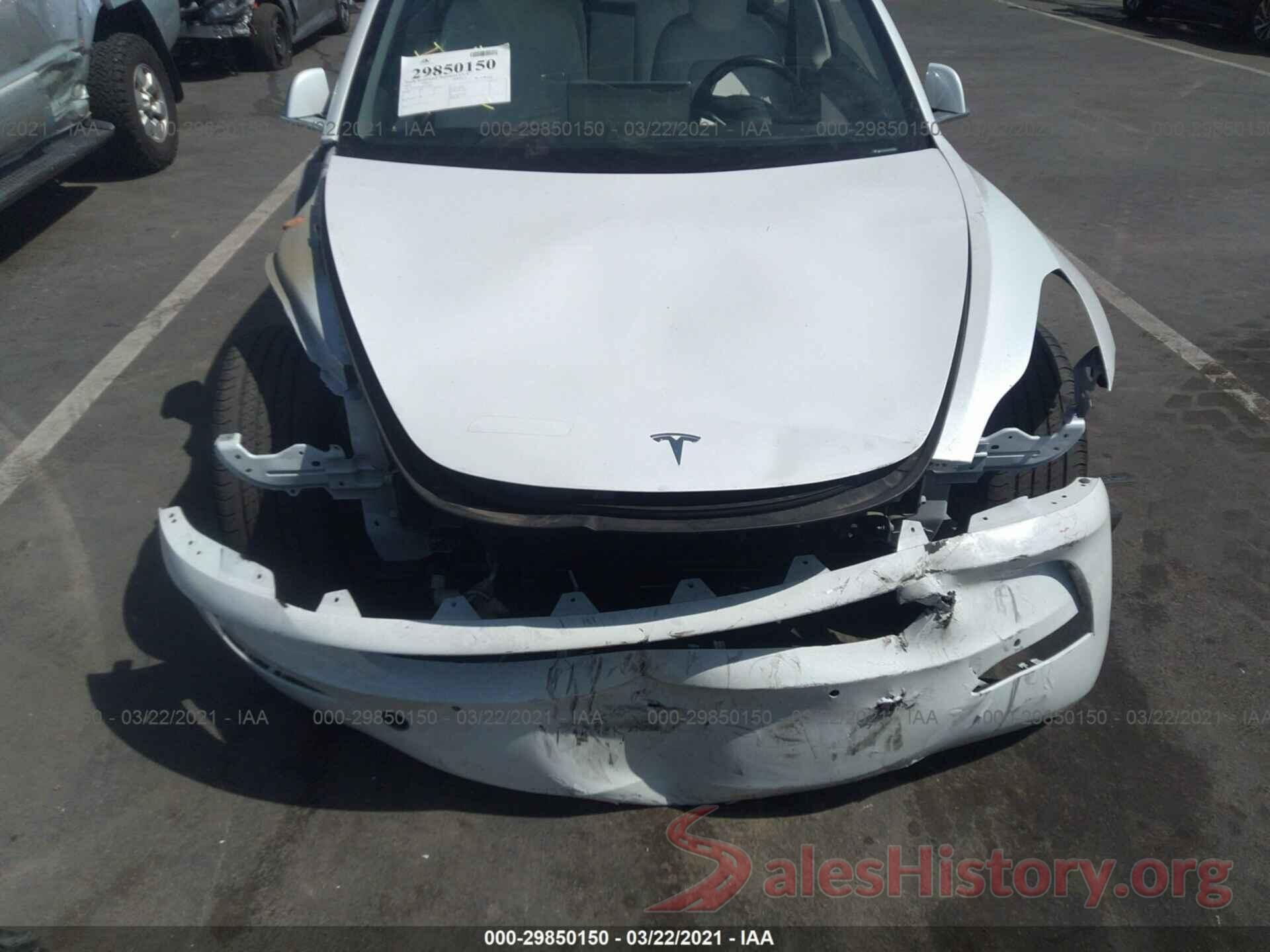 5YJ3E1EA2KF302612 2019 TESLA MODEL 3