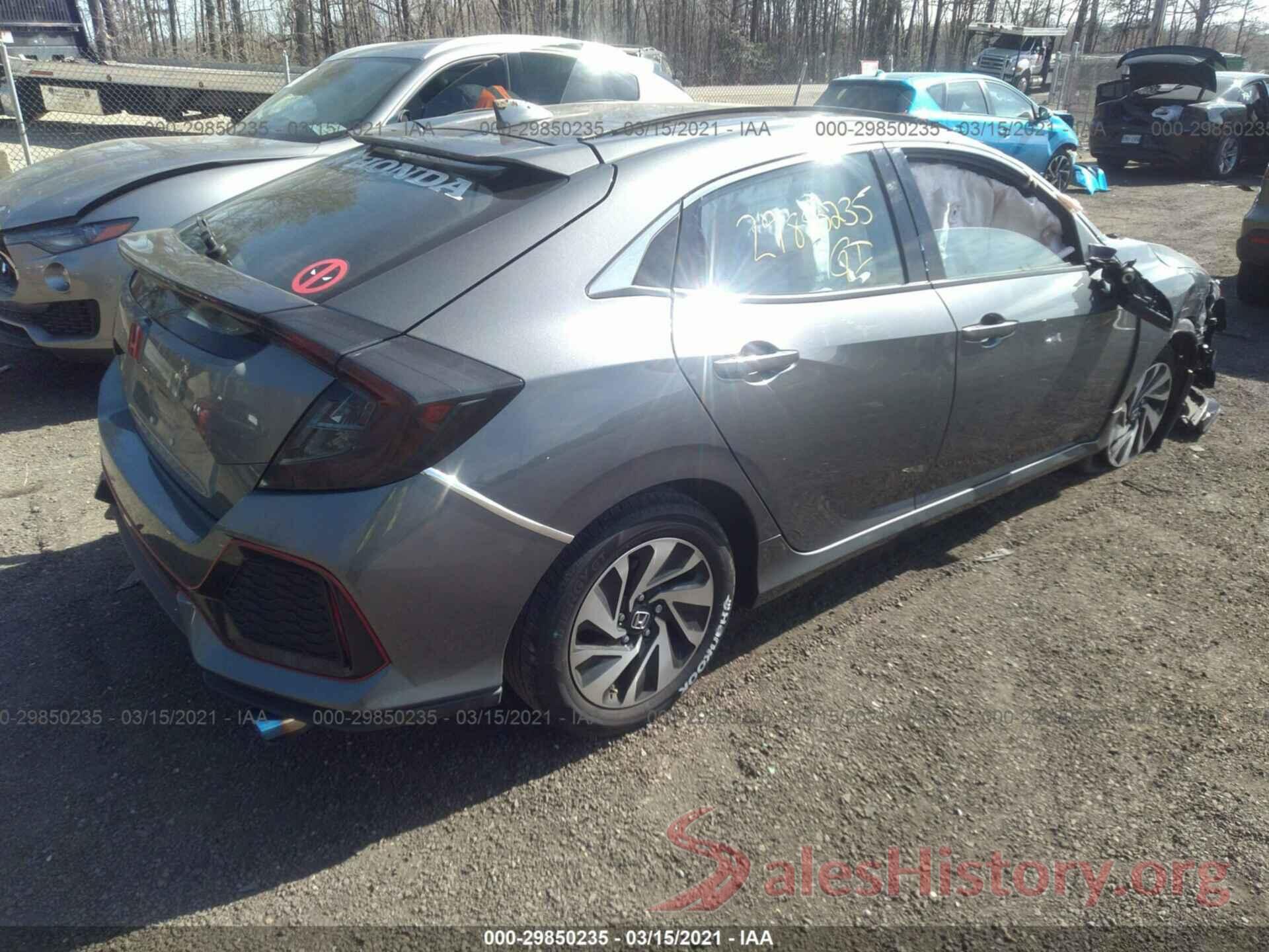 SHHFK7H29HU420855 2017 HONDA CIVIC HATCHBACK