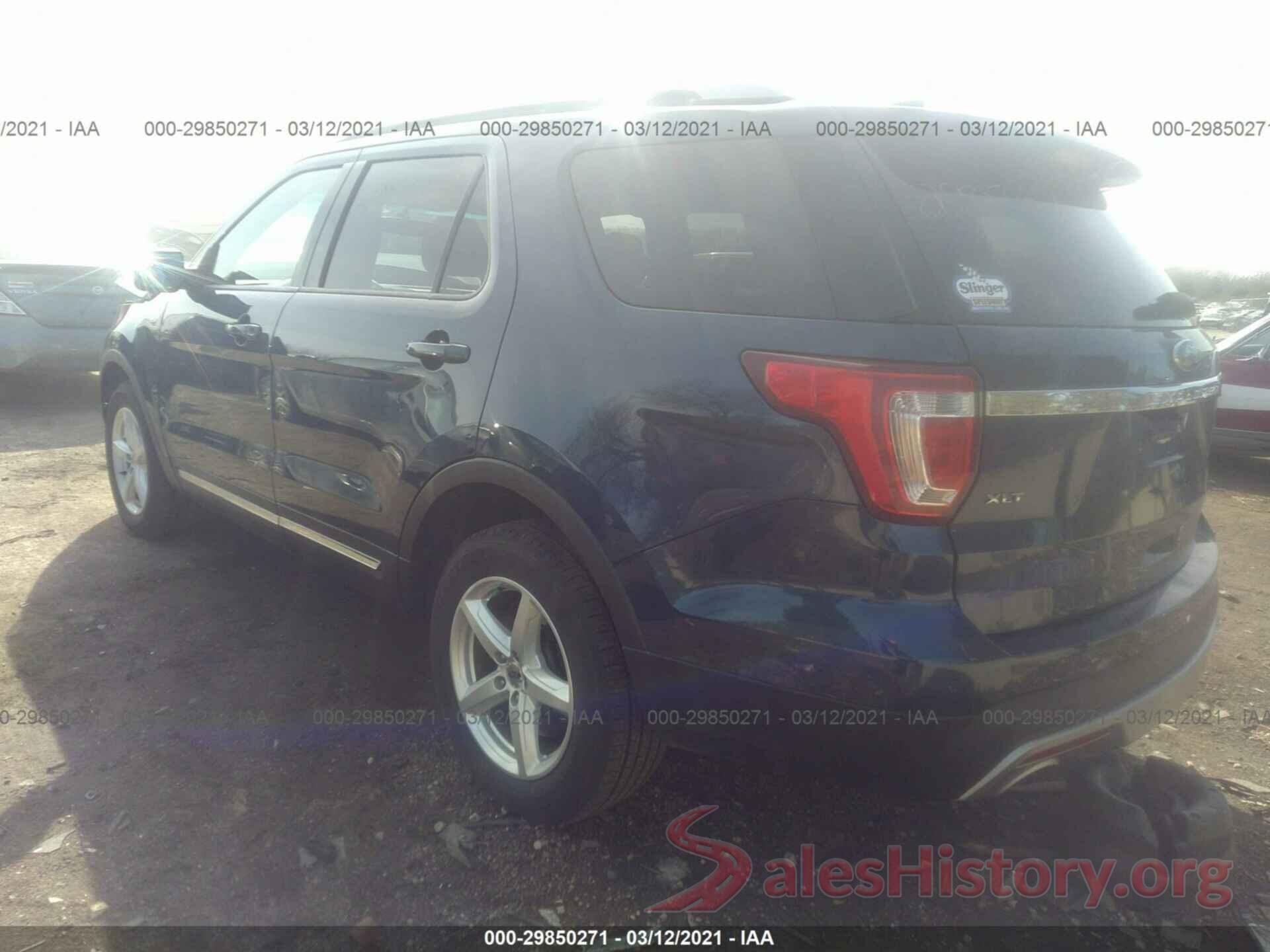 1FM5K8D88GGB78430 2016 FORD EXPLORER