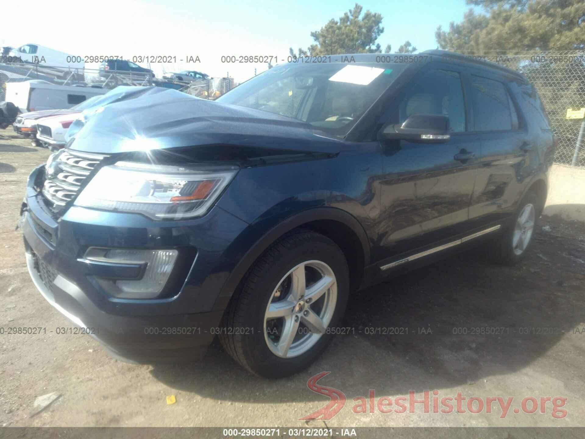 1FM5K8D88GGB78430 2016 FORD EXPLORER