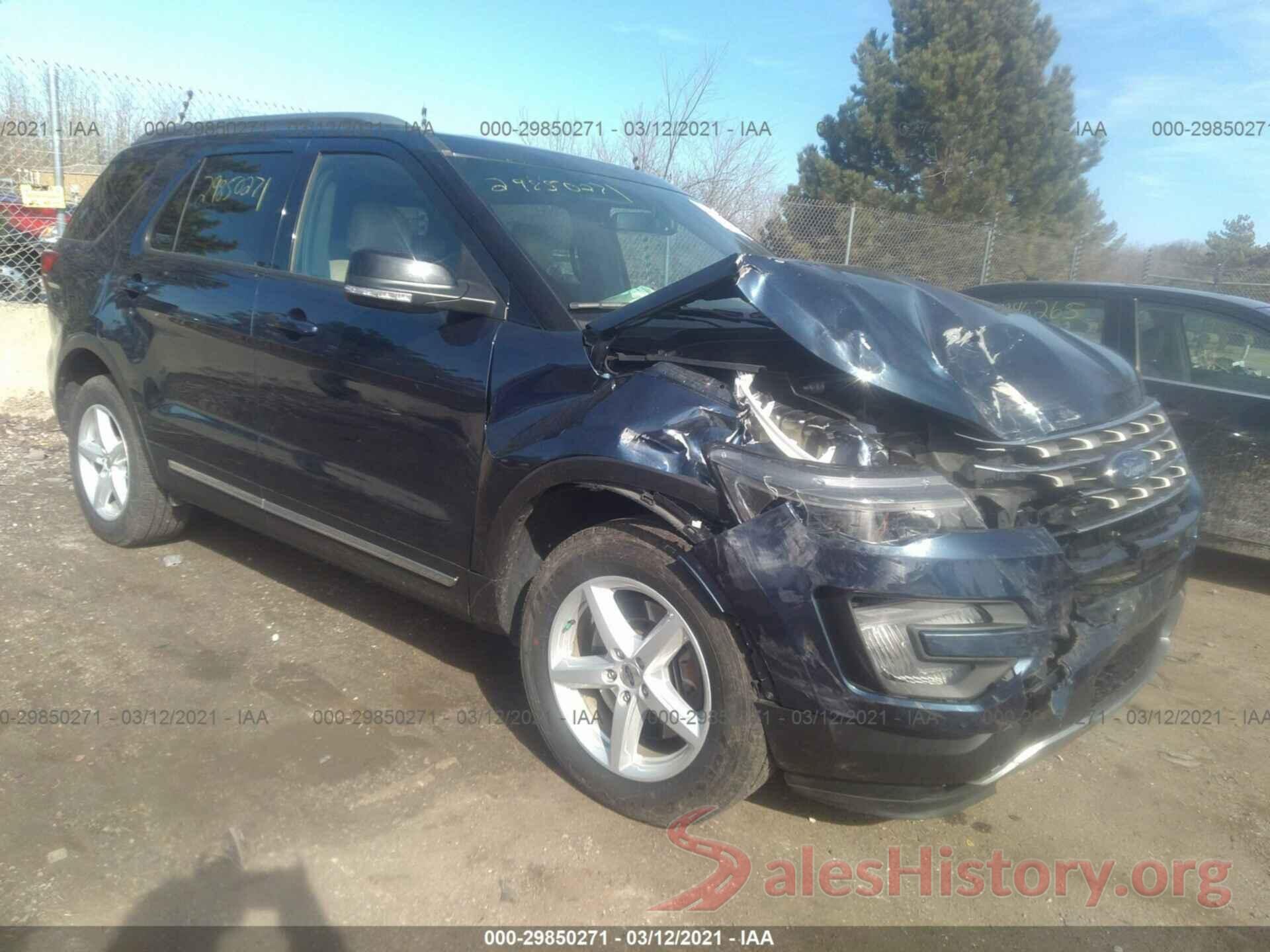 1FM5K8D88GGB78430 2016 FORD EXPLORER