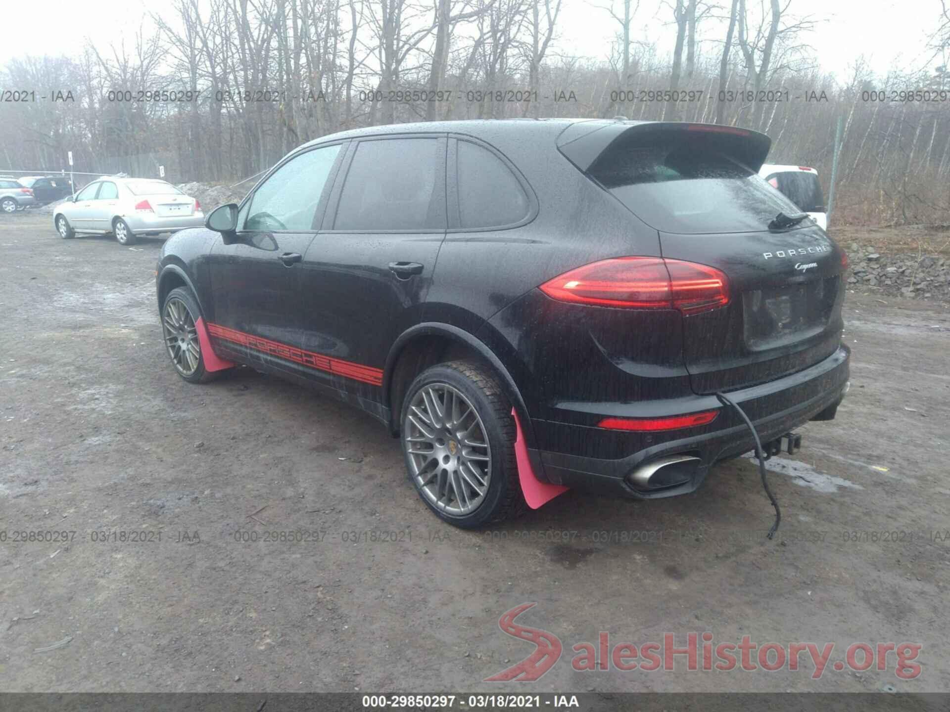 WP1AA2A27HKA80196 2017 PORSCHE CAYENNE