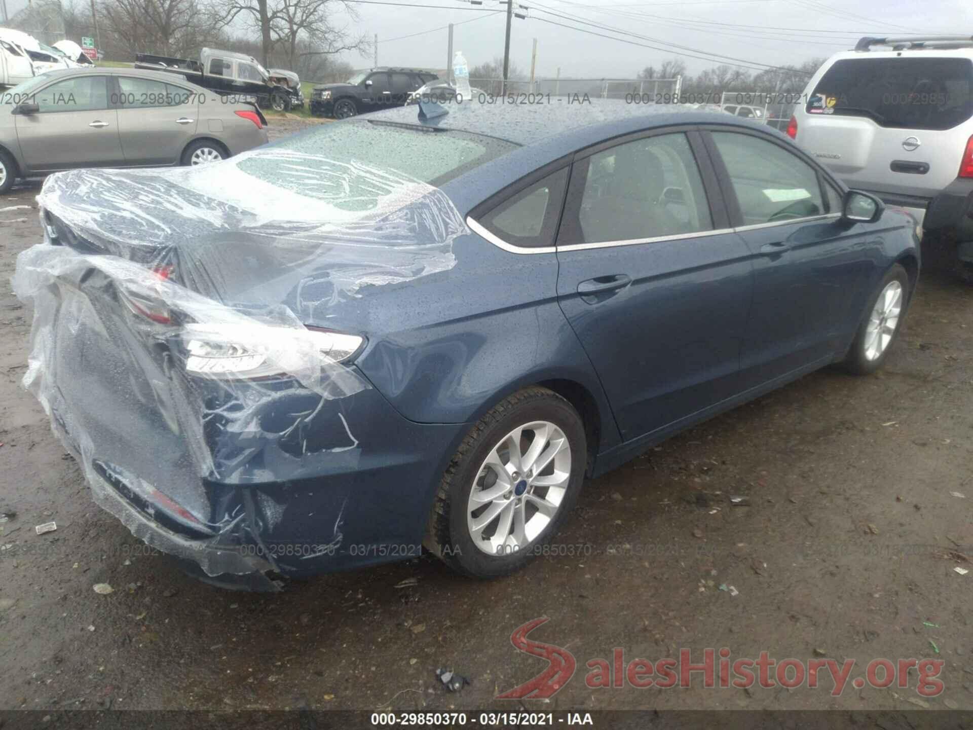 3FA6P0H70KR255201 2019 FORD FUSION