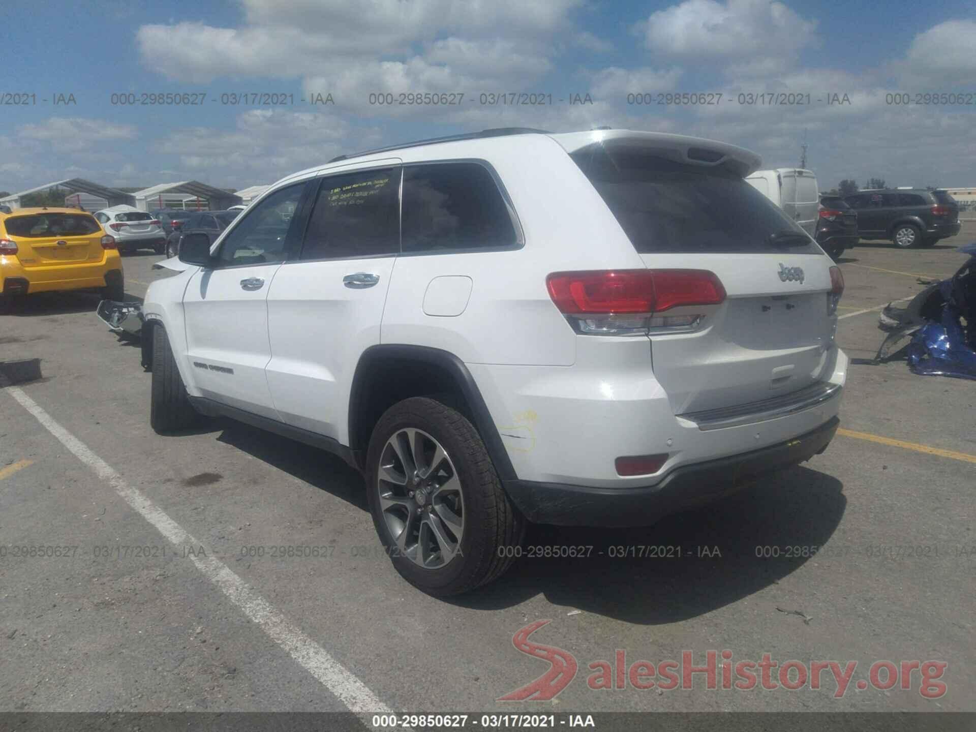 1C4RJEBG0JC261012 2018 JEEP GRAND CHEROKEE