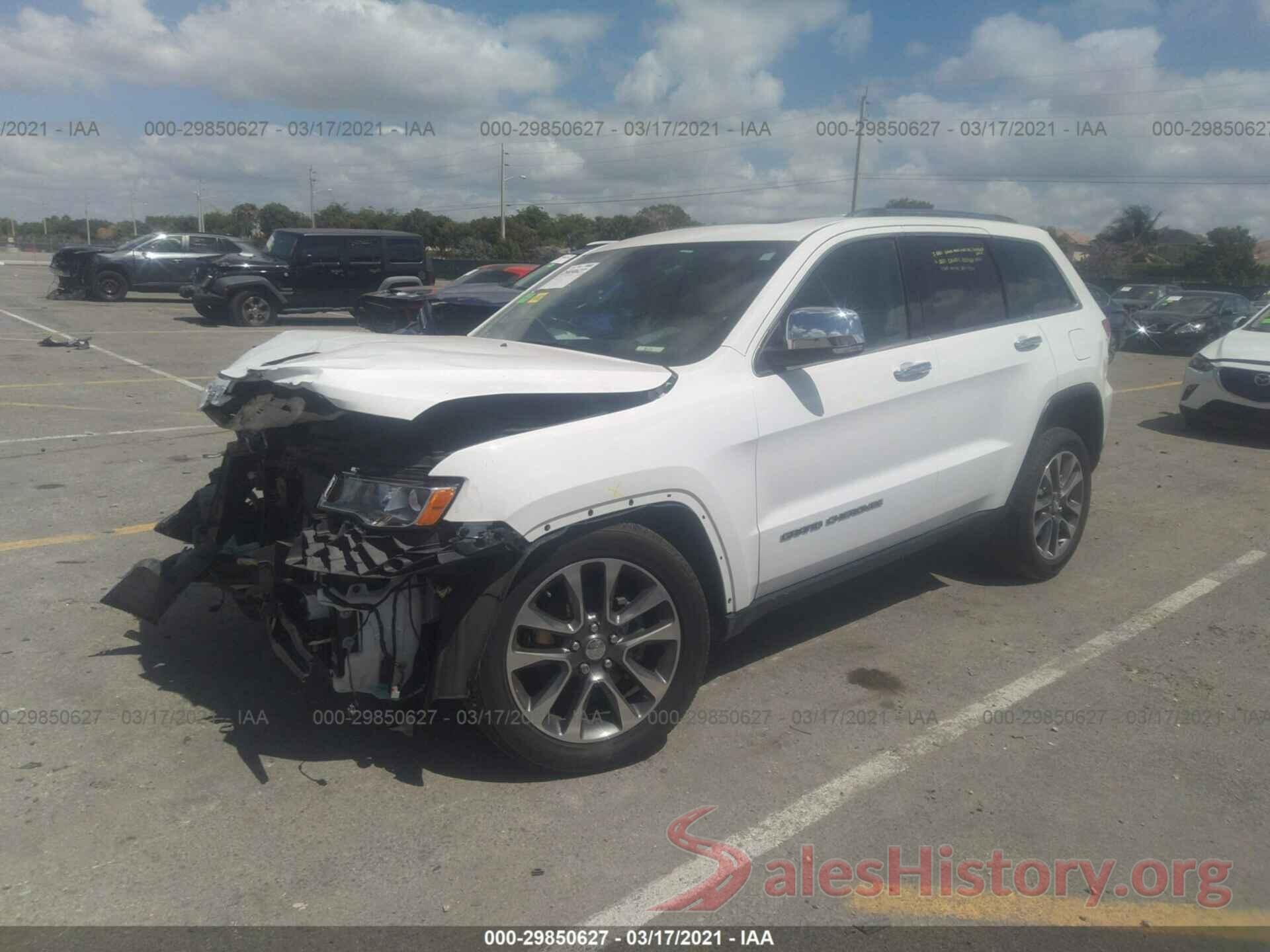 1C4RJEBG0JC261012 2018 JEEP GRAND CHEROKEE