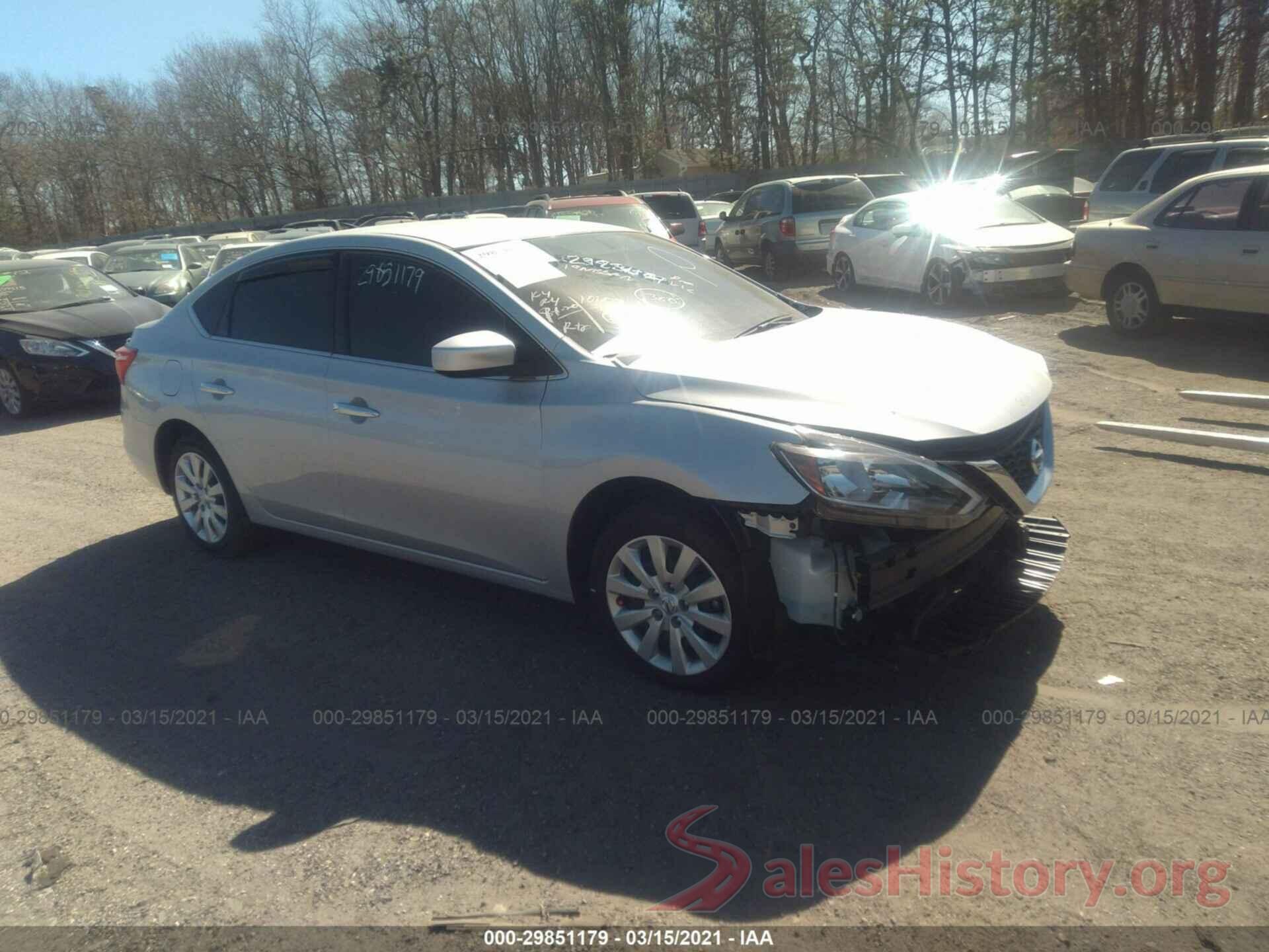 3N1AB7AP9KY387372 2019 NISSAN SENTRA