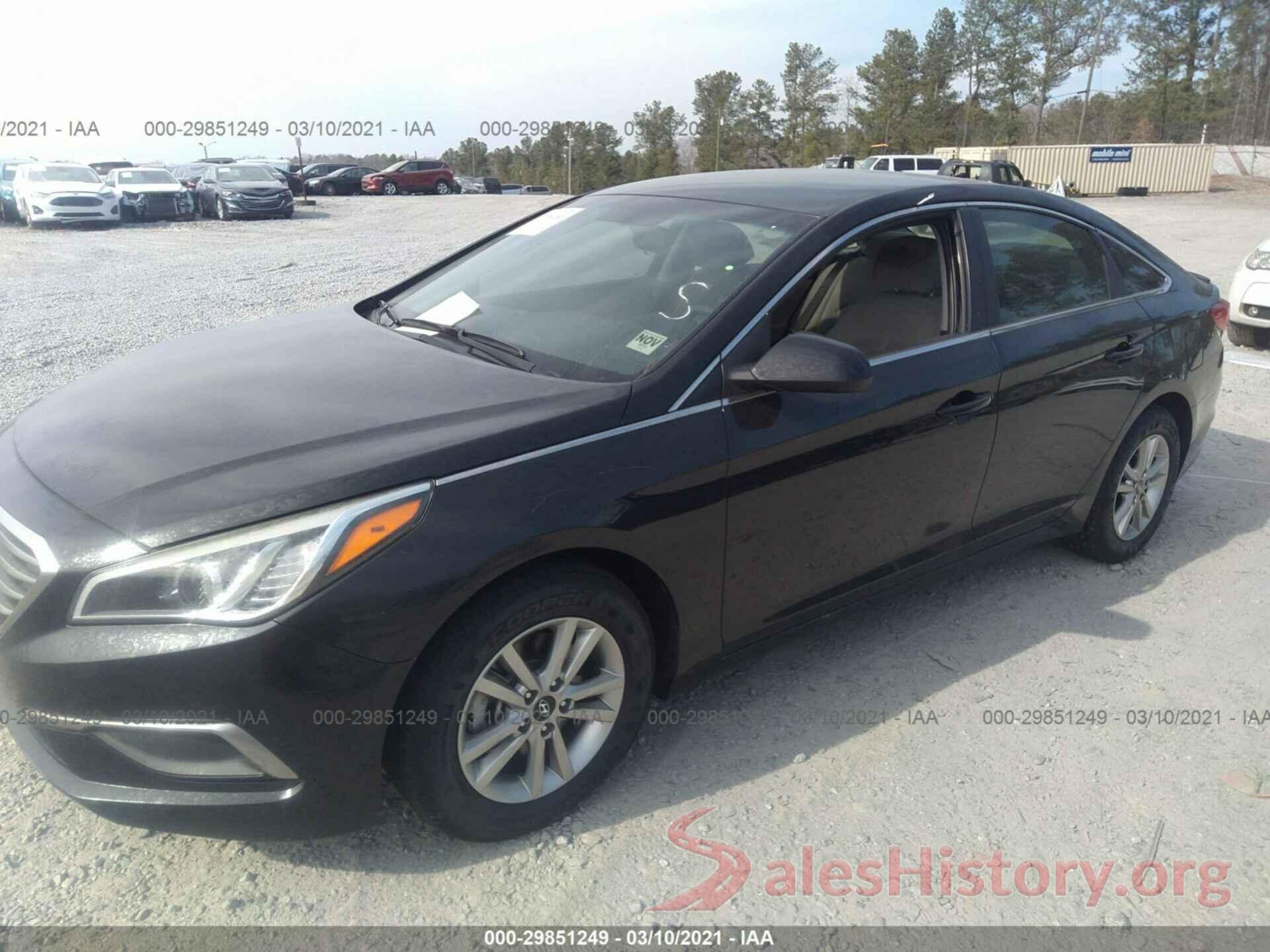 5NPE24AF0GH264584 2016 HYUNDAI SONATA