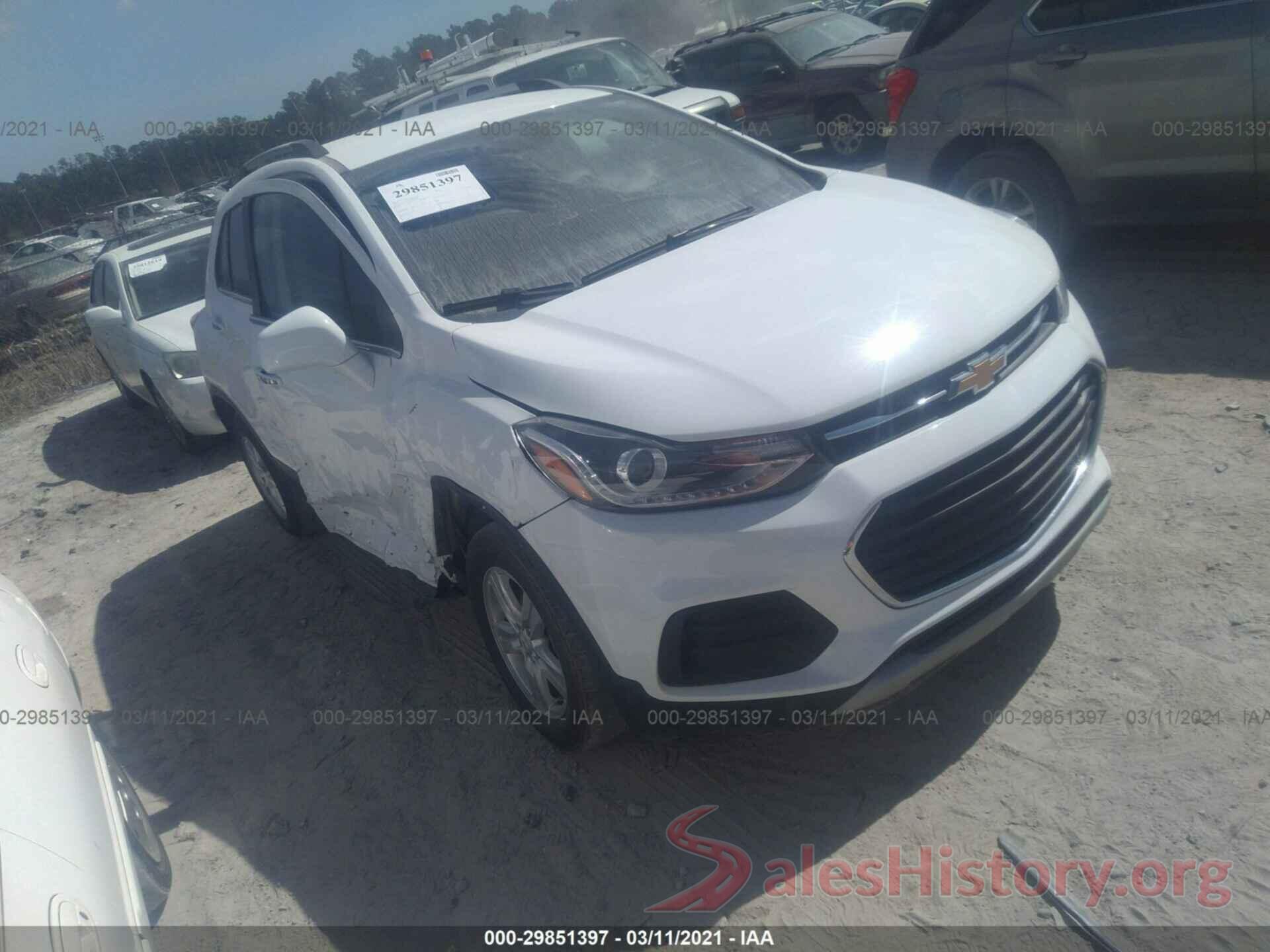 KL7CJLSB9KB960089 2019 CHEVROLET TRAX