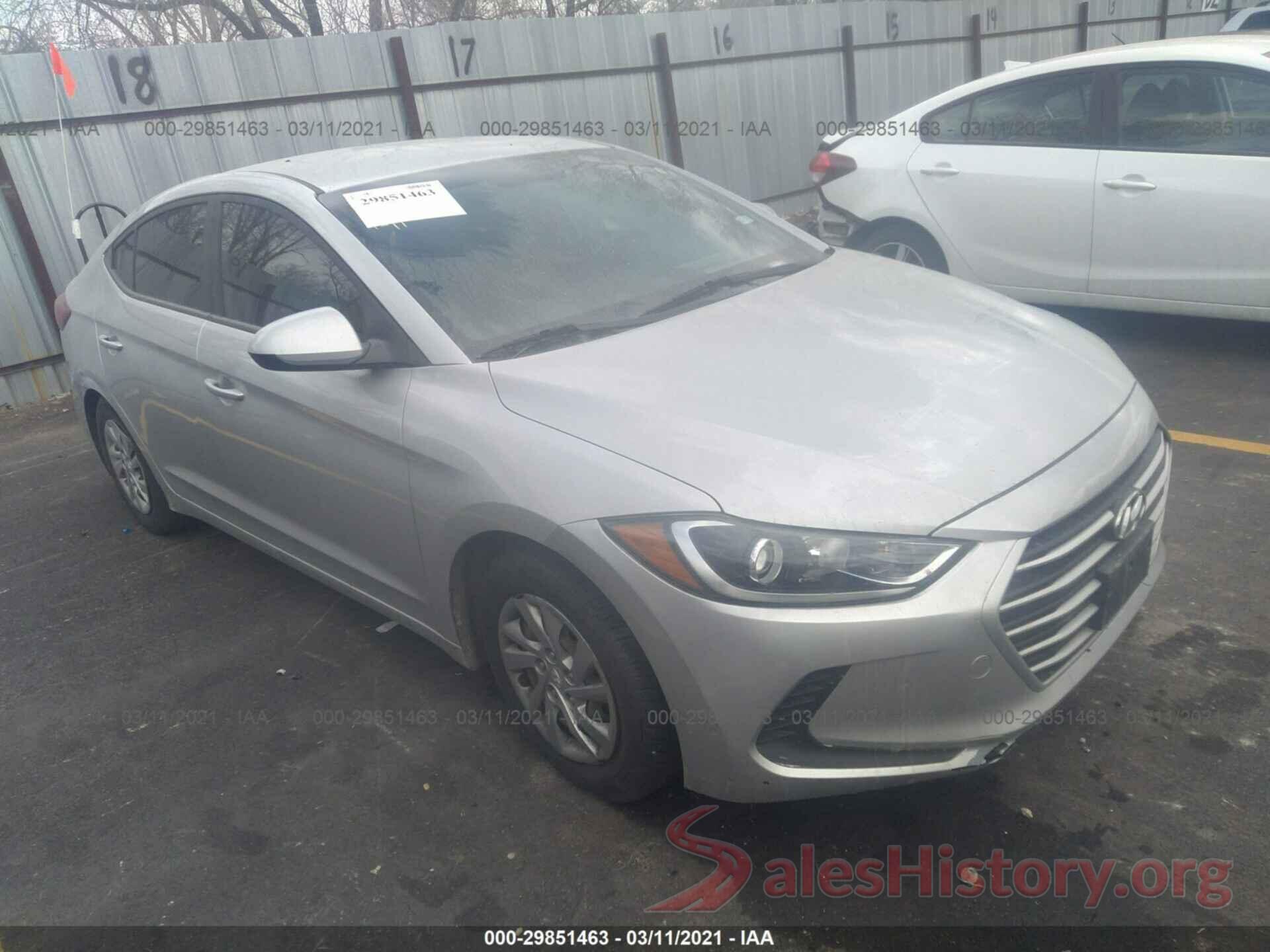 KMHD74LF0HU117792 2017 HYUNDAI ELANTRA