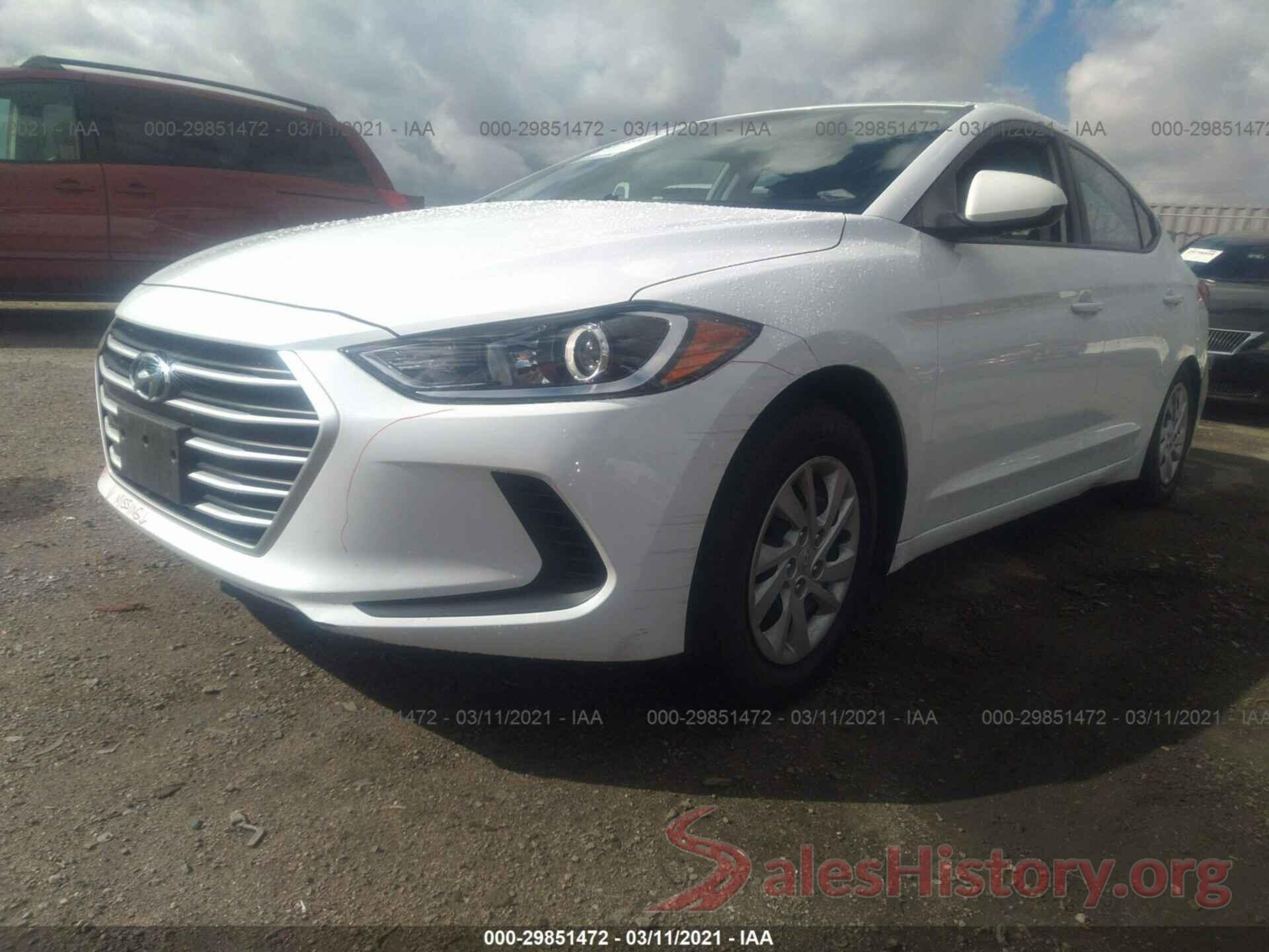 5NPD74LFXHH202315 2017 HYUNDAI ELANTRA