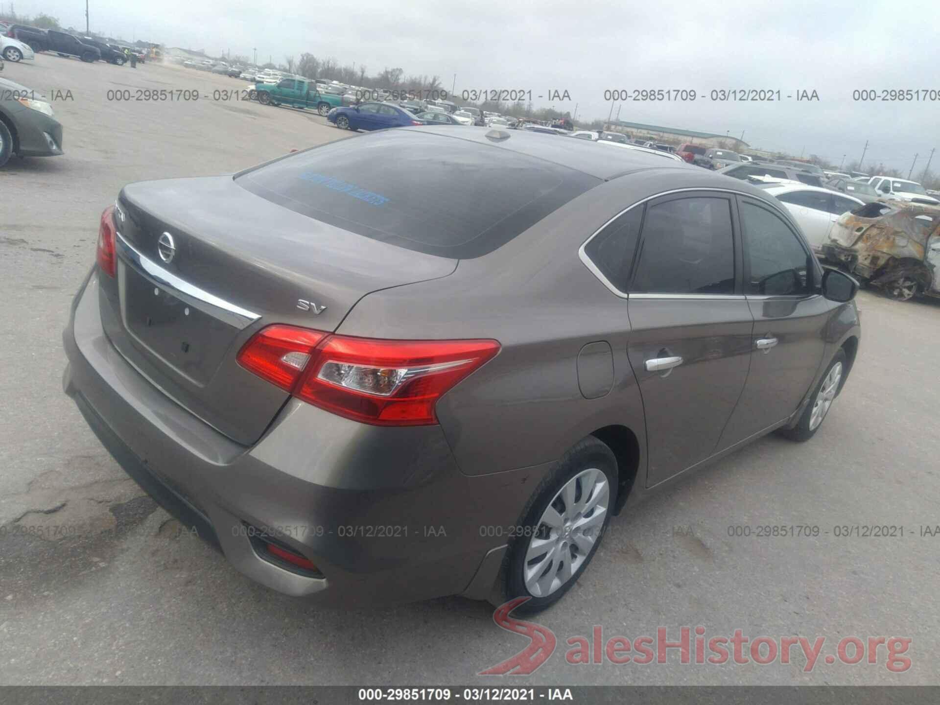 3N1AB7AP2HL657645 2017 NISSAN SENTRA