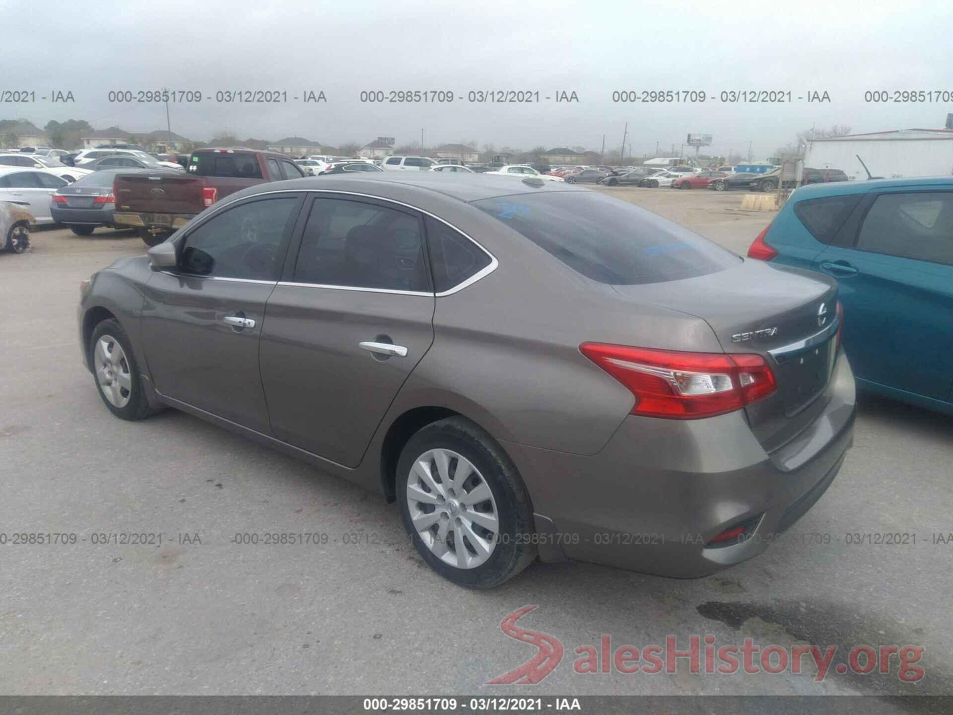 3N1AB7AP2HL657645 2017 NISSAN SENTRA