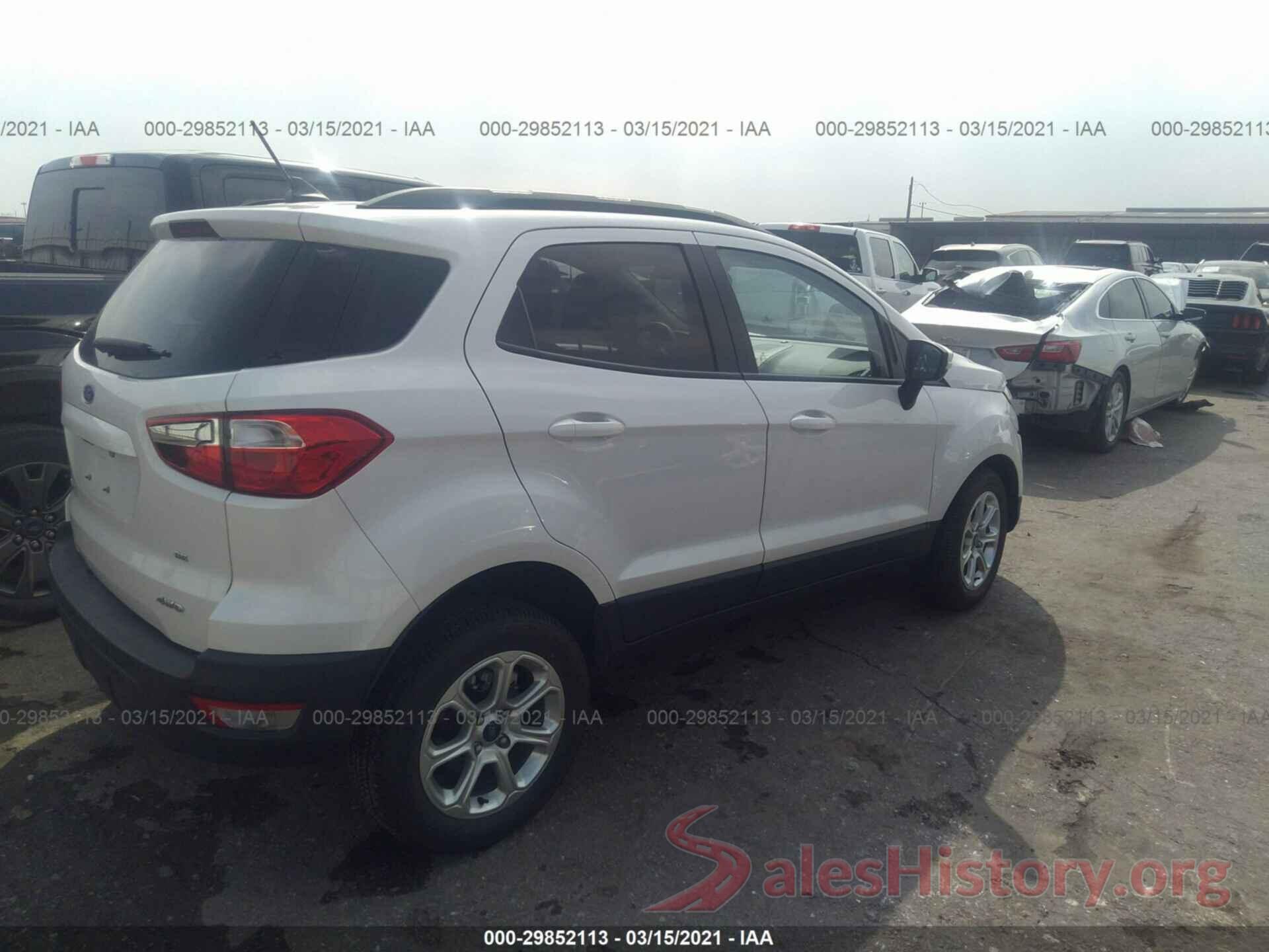 MAJ6S3GL2LC327935 2020 FORD ECOSPORT