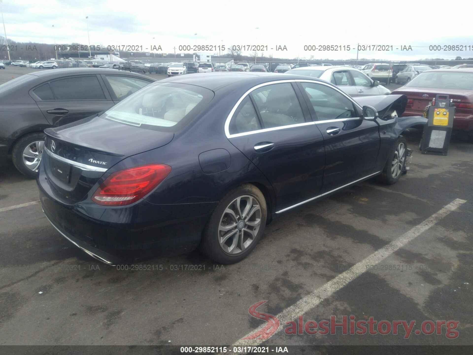 55SWF4KB9GU114233 2016 MERCEDES-BENZ C-CLASS