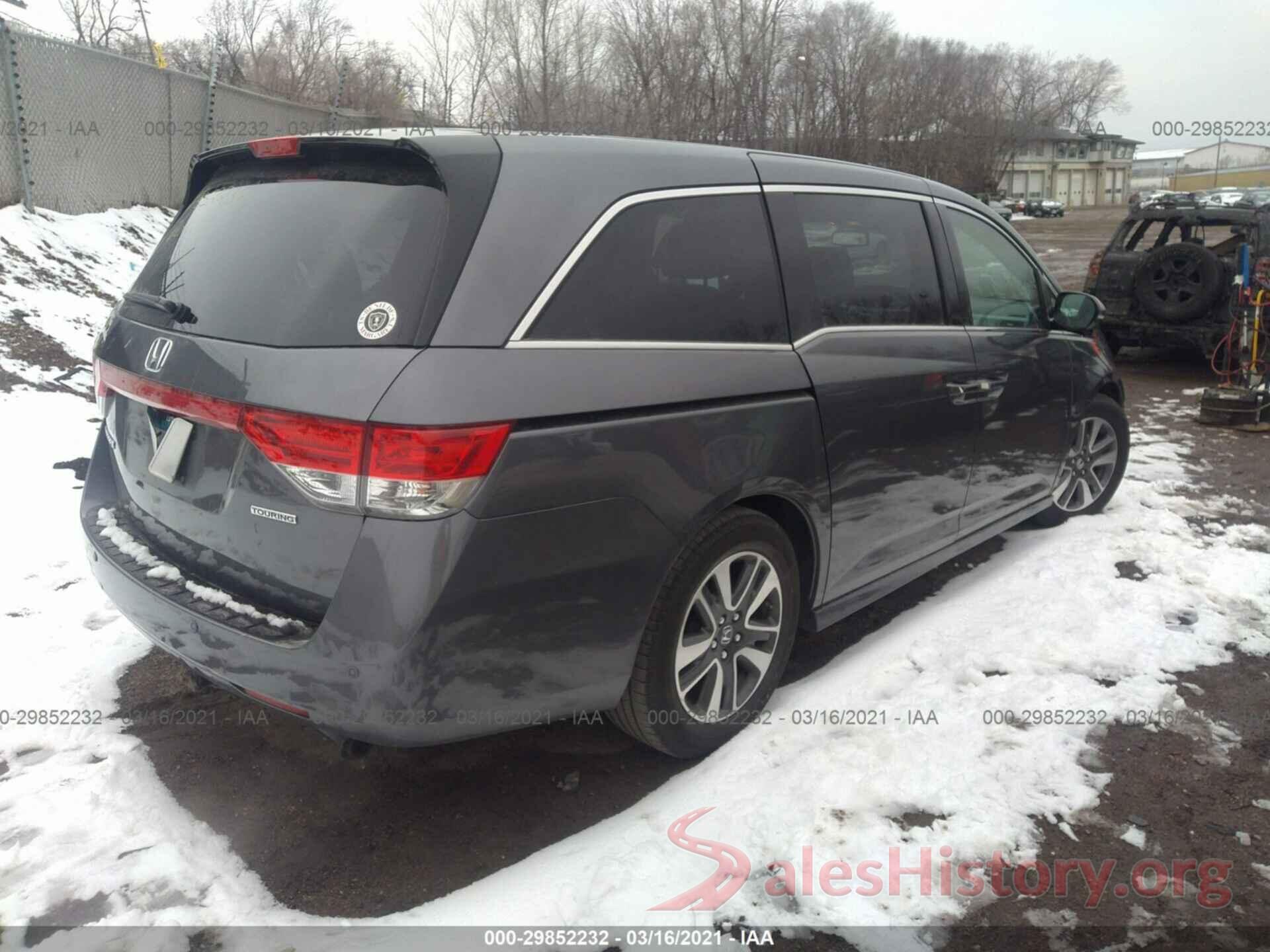 5FNRL5H96GB037399 2016 HONDA ODYSSEY