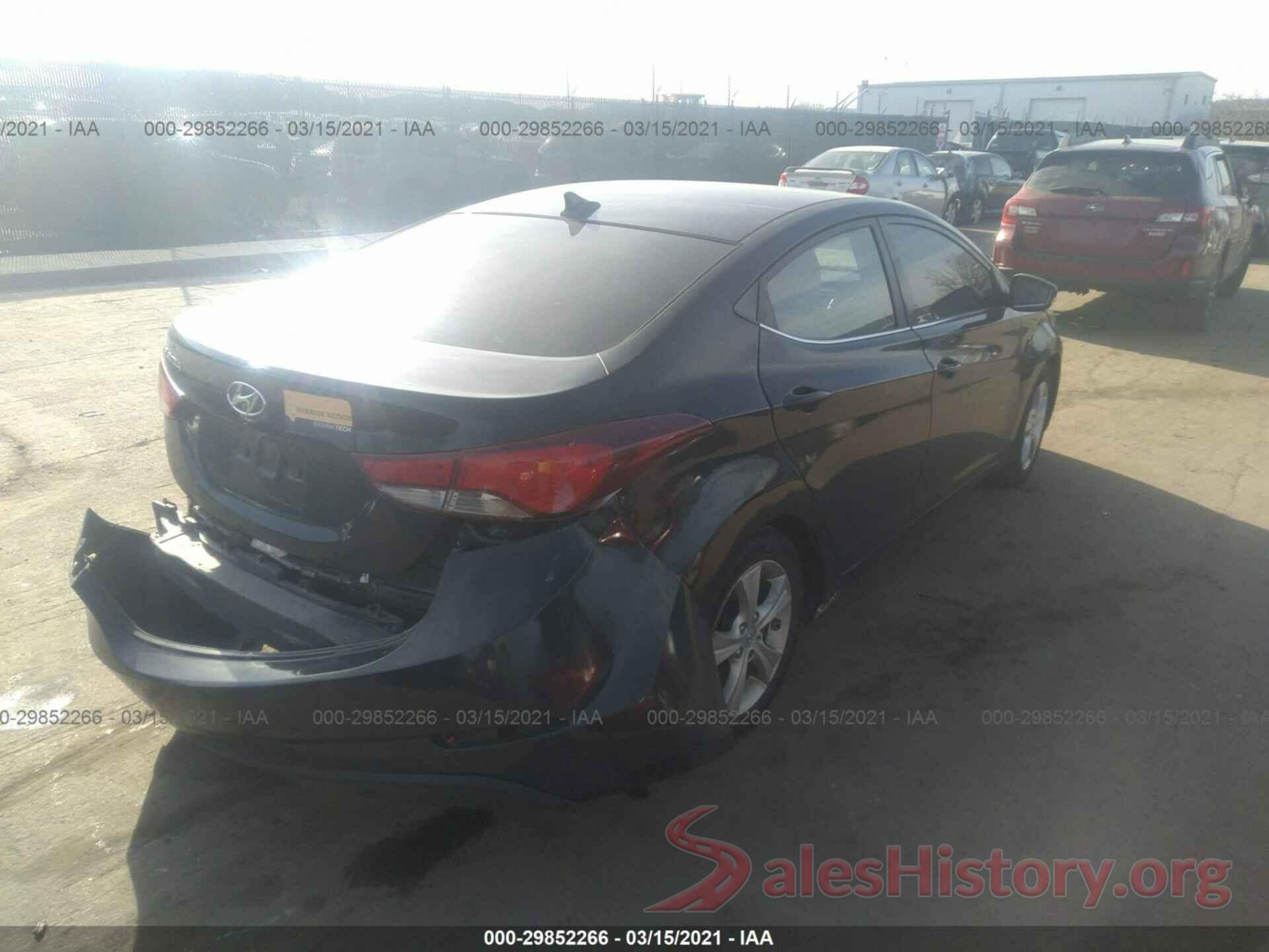 KMHDH4AE8GU483537 2016 HYUNDAI ELANTRA